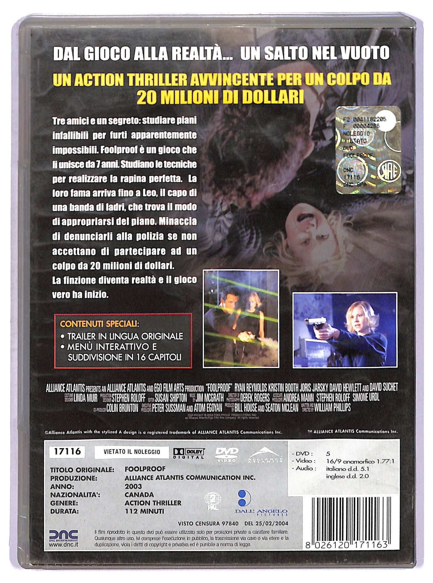 EBOND Foolproof DVD D771835
