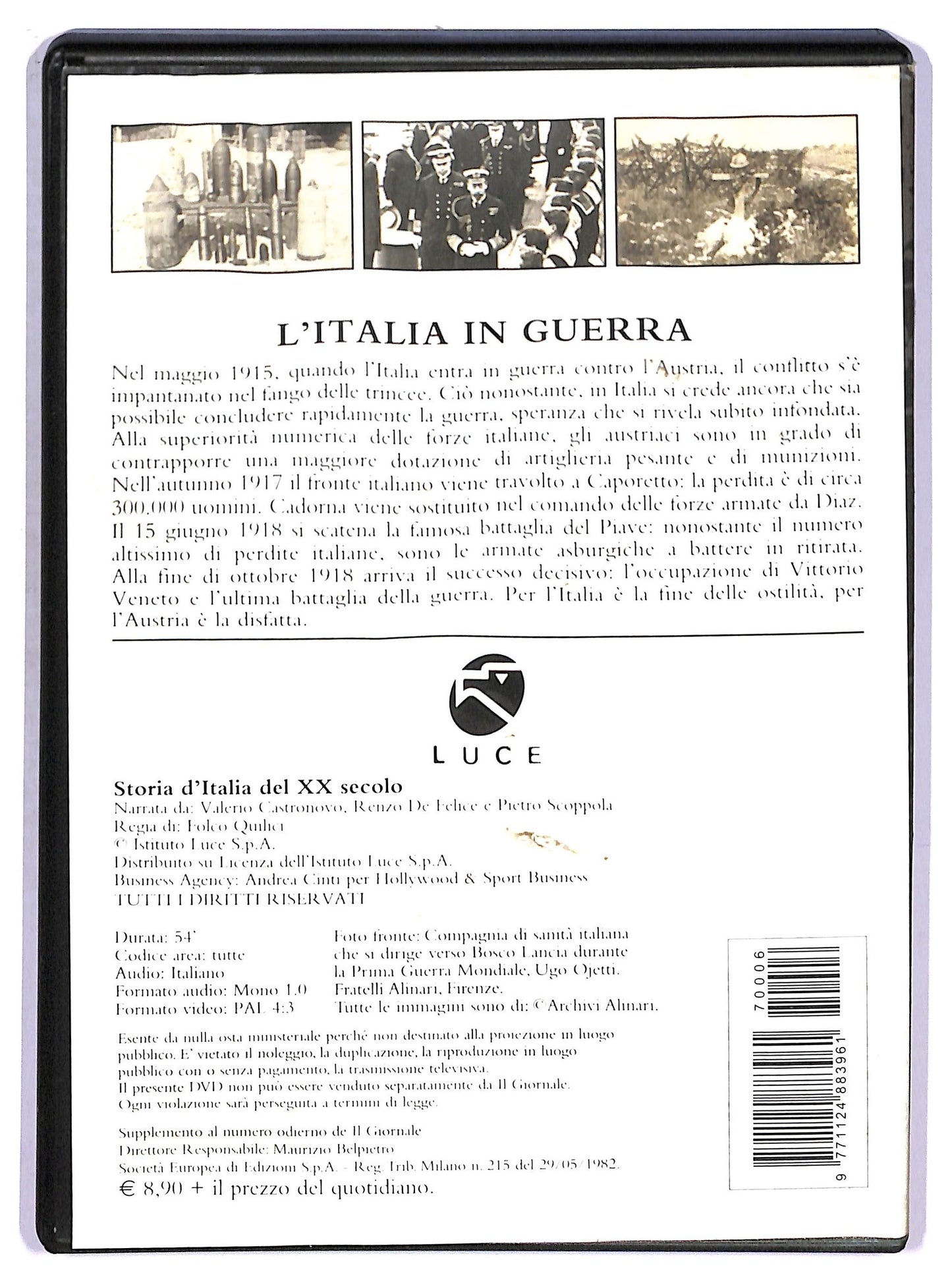 EBOND Storia d'Italia del XX secolo 6 EDITORIALE DVD D771905