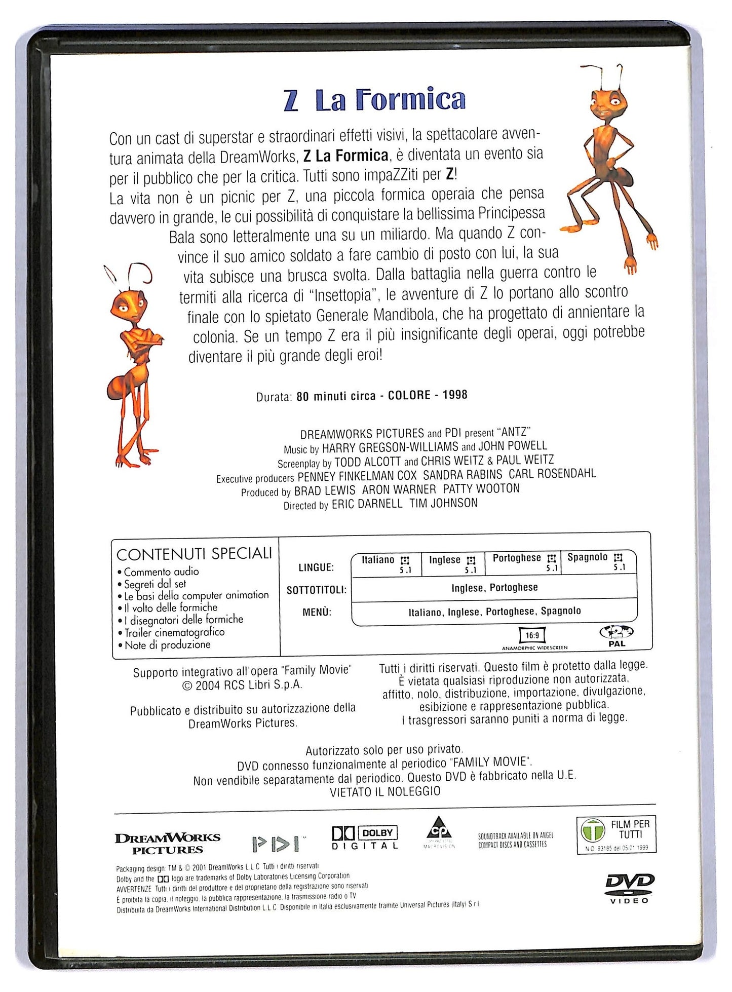 EBOND Z la formica EDITORIALE DVD D772103