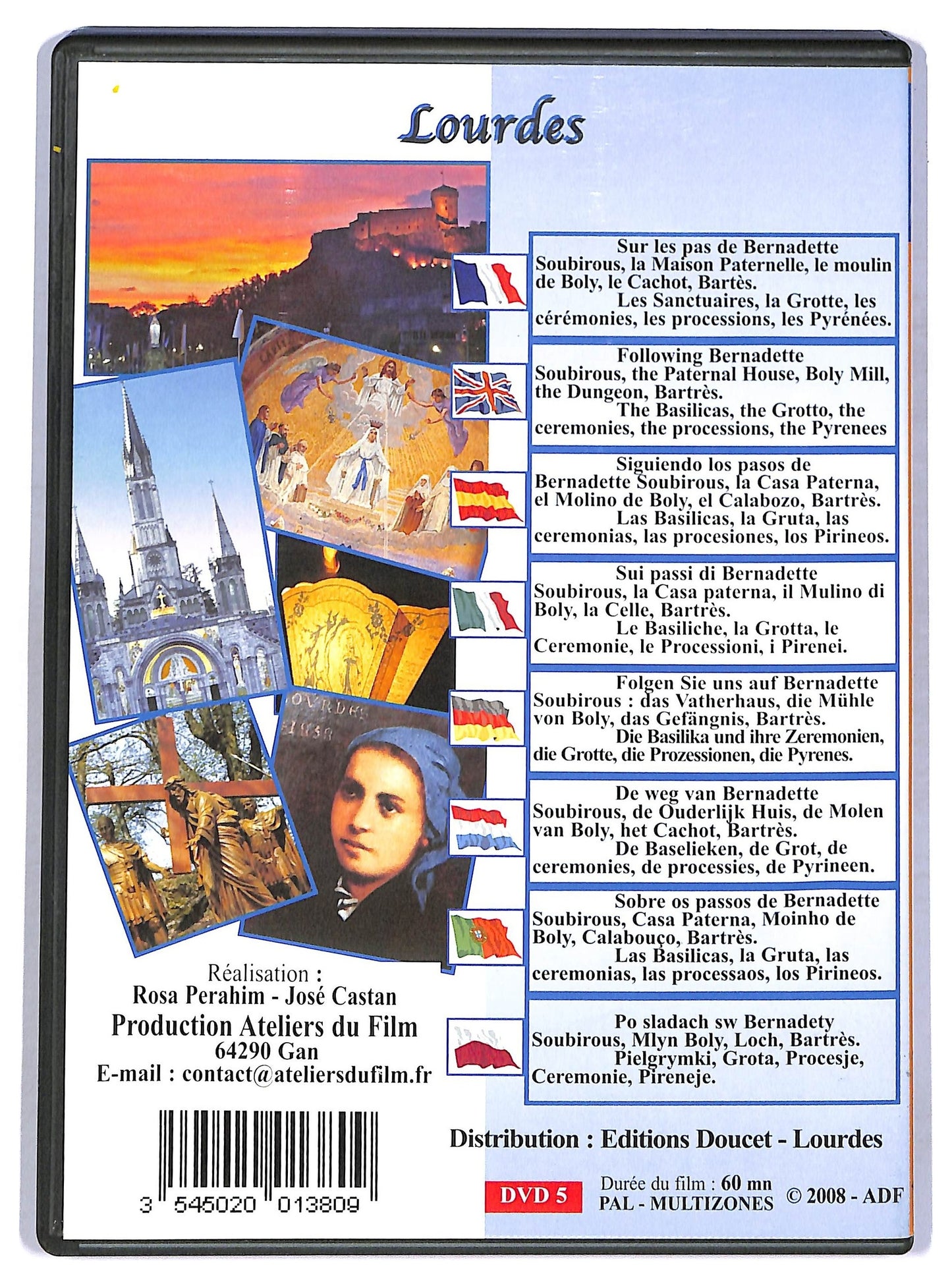 EBOND Lourdes Cite Mariale 150 eme Anniversarie Des Apparition DVD D772118