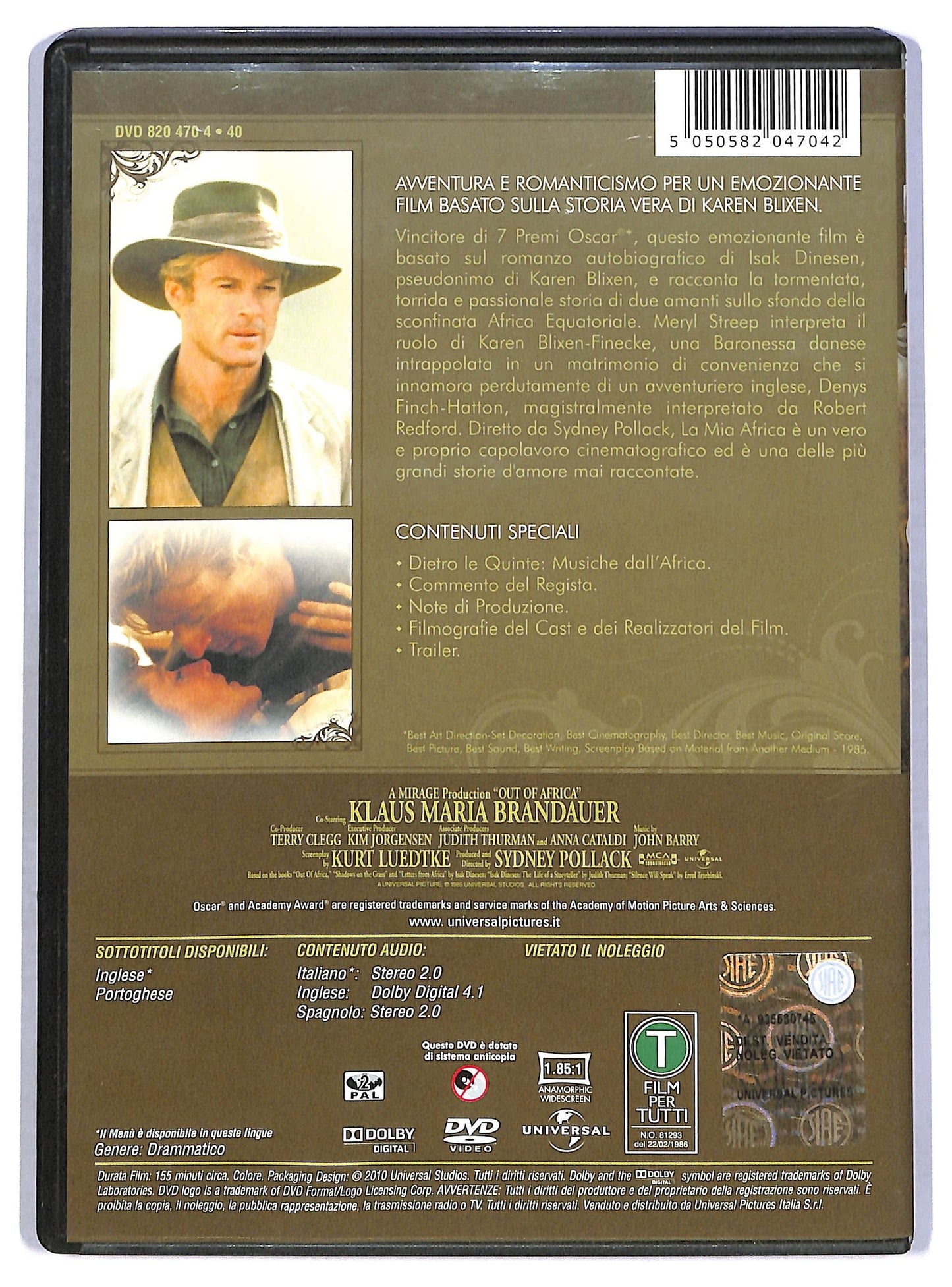 EBOND La Mia Africa DVD D772134