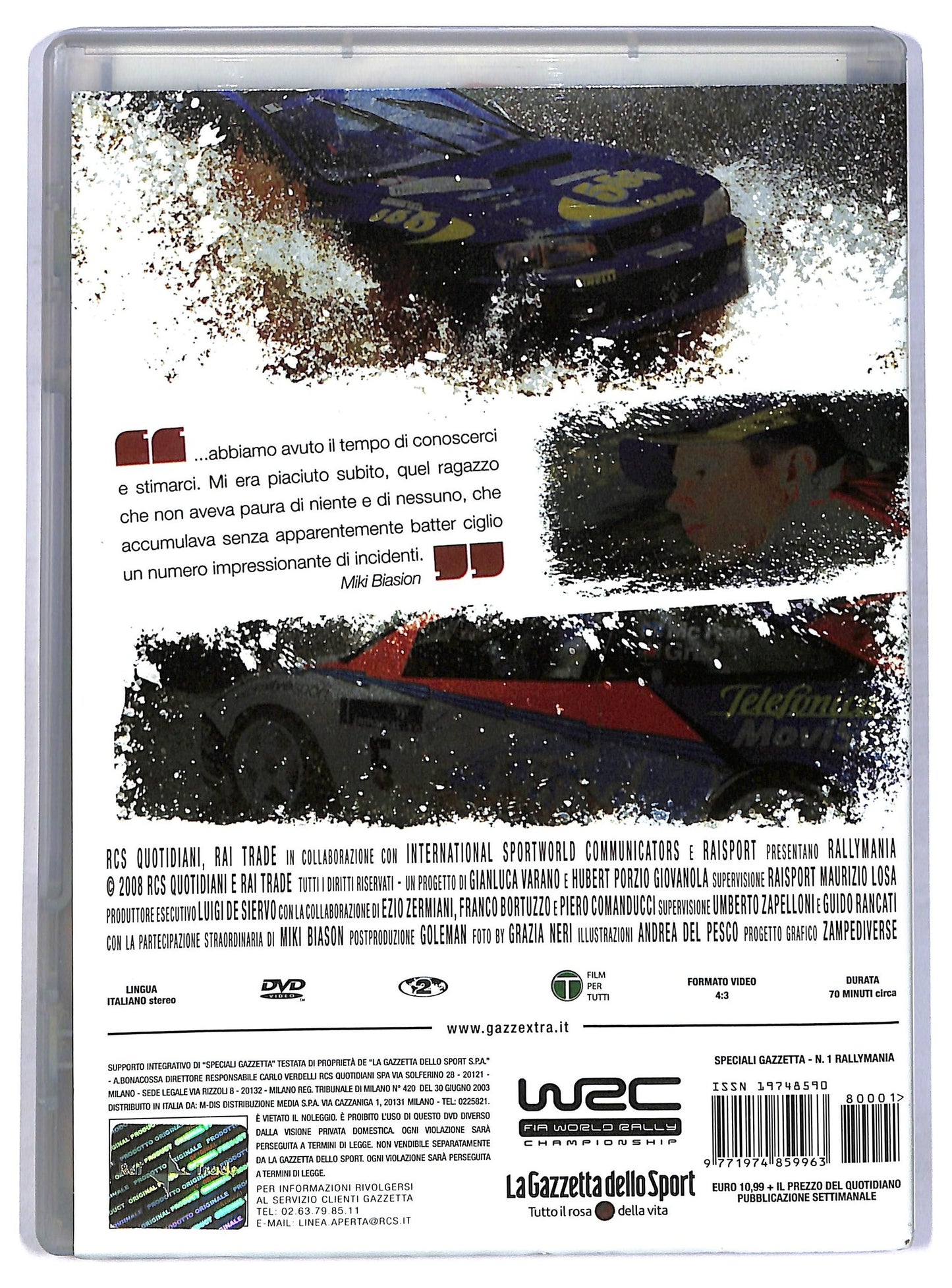 EBOND Rallymania La Leggenda Di McRae EDITORIALE DVD D772136