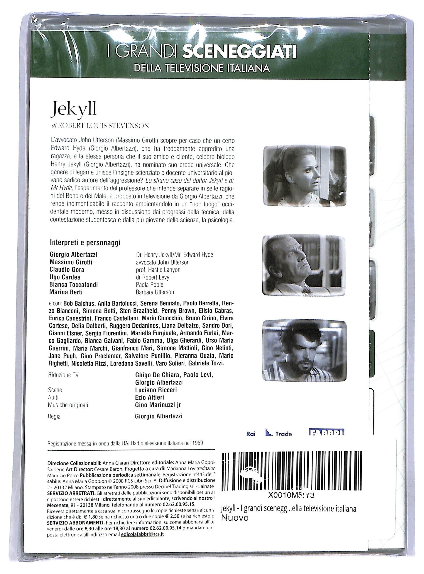 EBOND I grandi sceneggiati Jekyll ep. 1 - 4 EDITORIALE DVD D772227