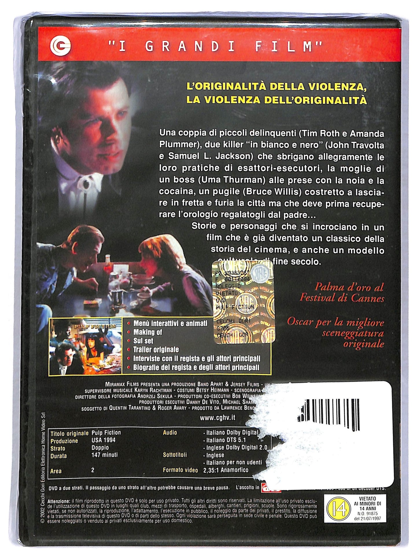 EBOND Pulp Fiction DVD D772238