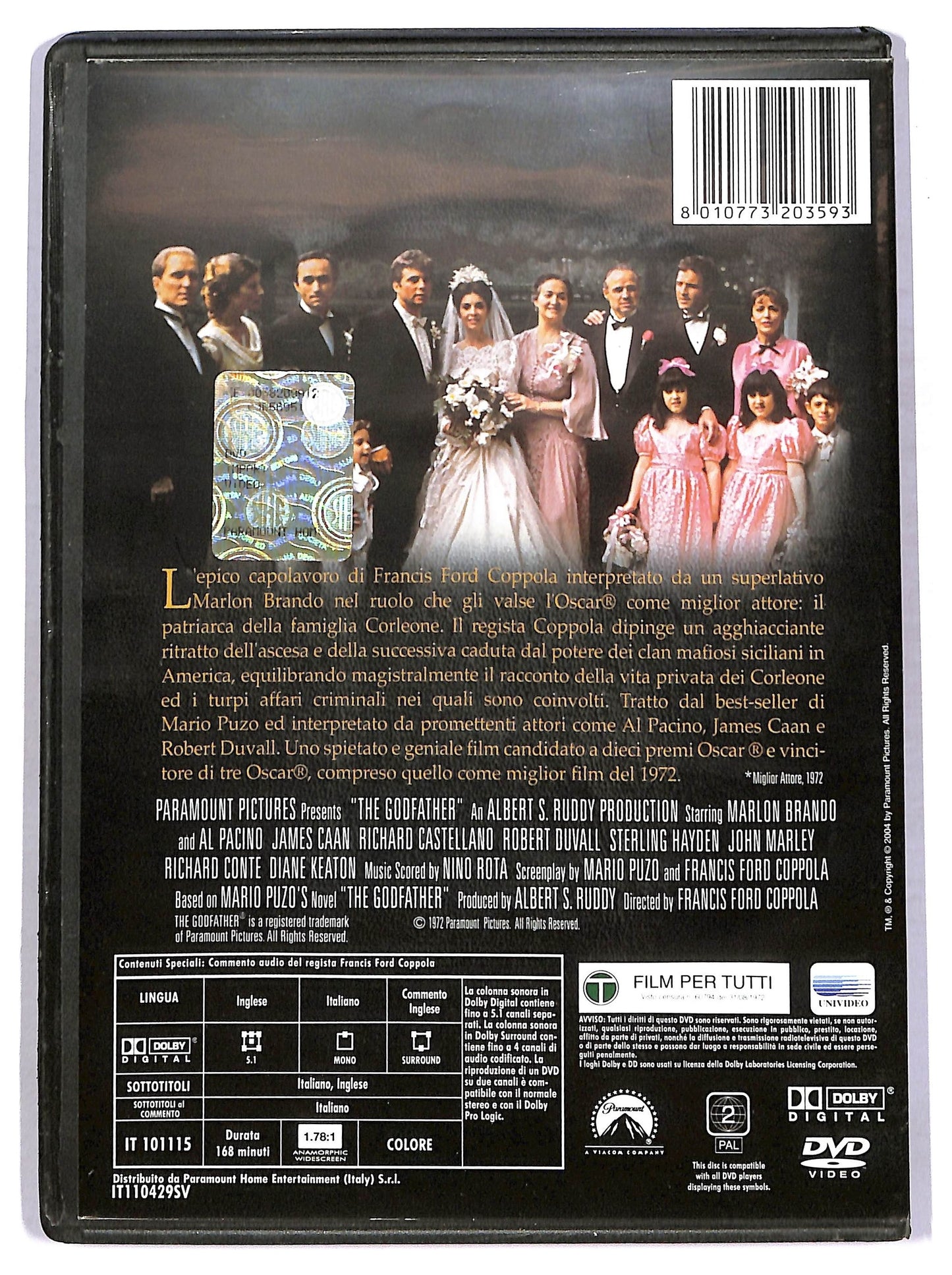 EBOND Il padrino DVD D772323
