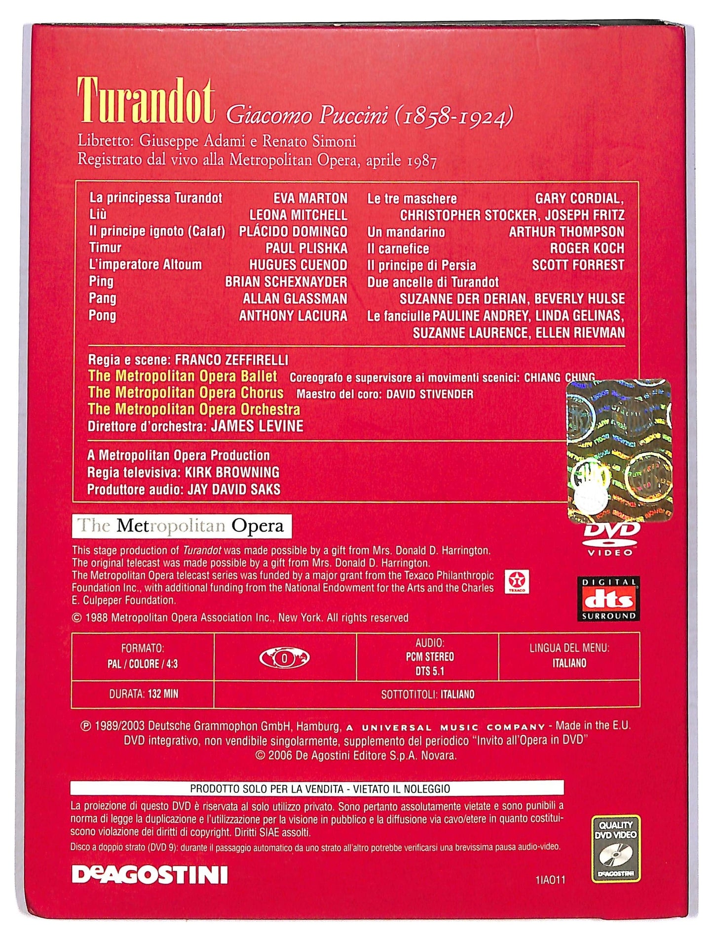EBOND Turandot - Invito all'Opera in DVD EDITORIALE DVD D772339
