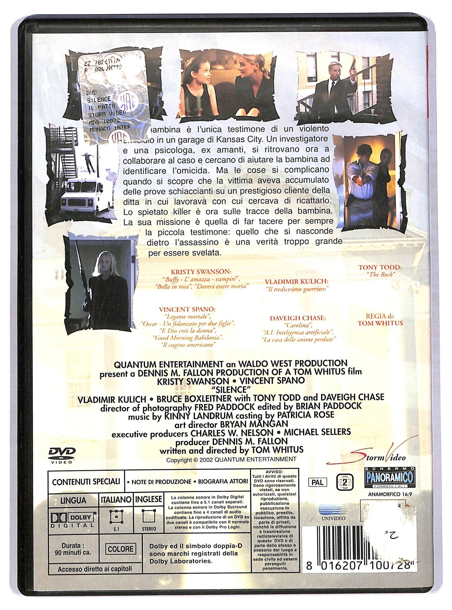 EBOND Silence - Il Patto DVD D772353