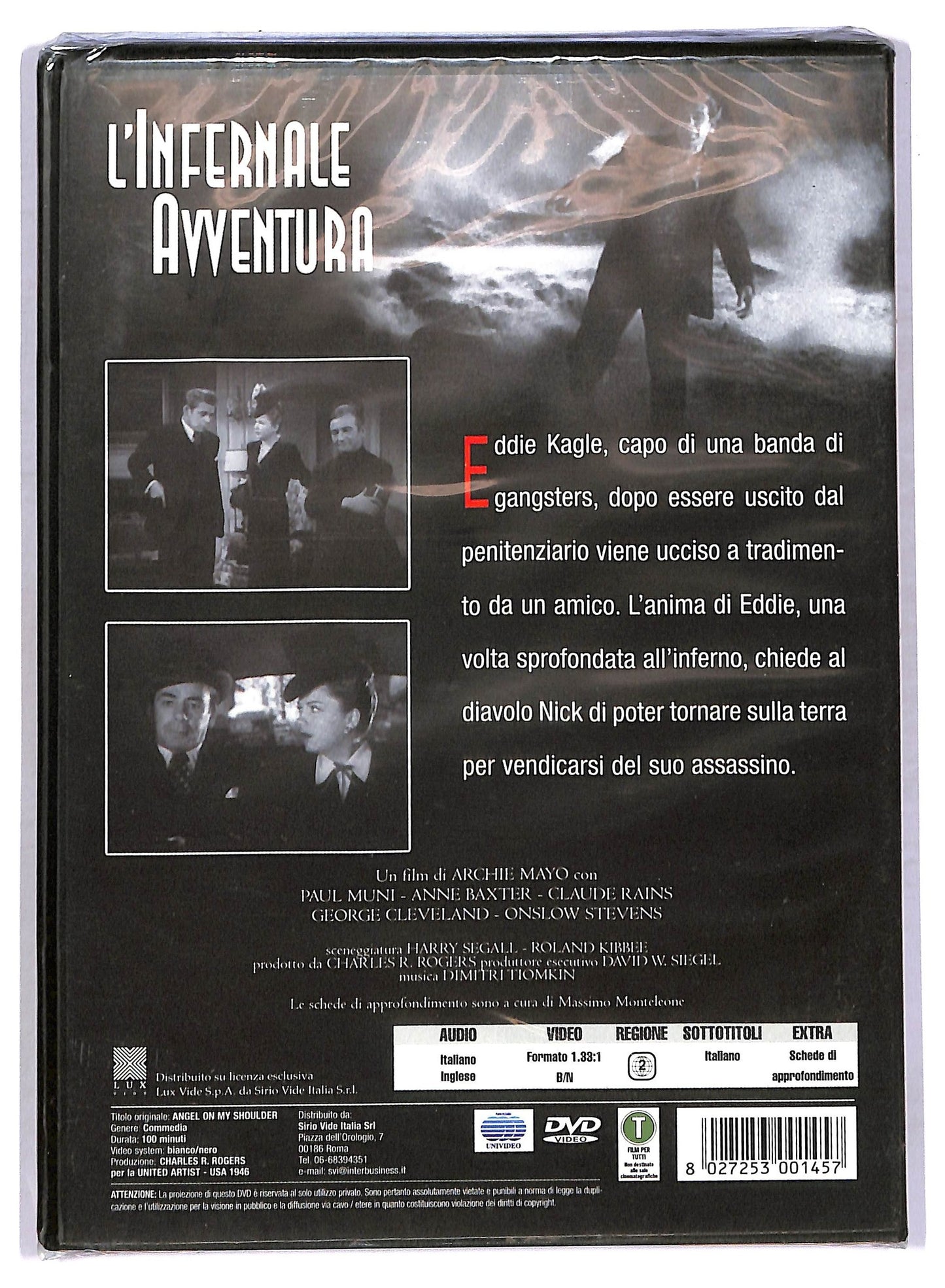 EBOND L'infernale Avventura DVD D772363