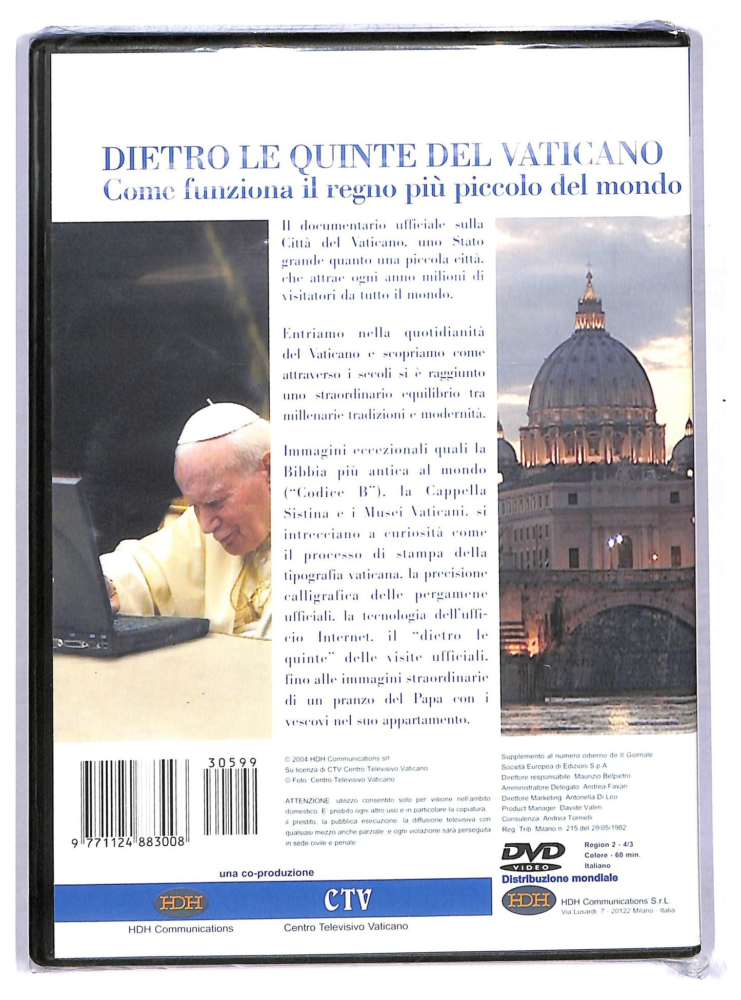 EBOND Dietro Le Quinte Del Vaticano EDITORIALE DVD D772431