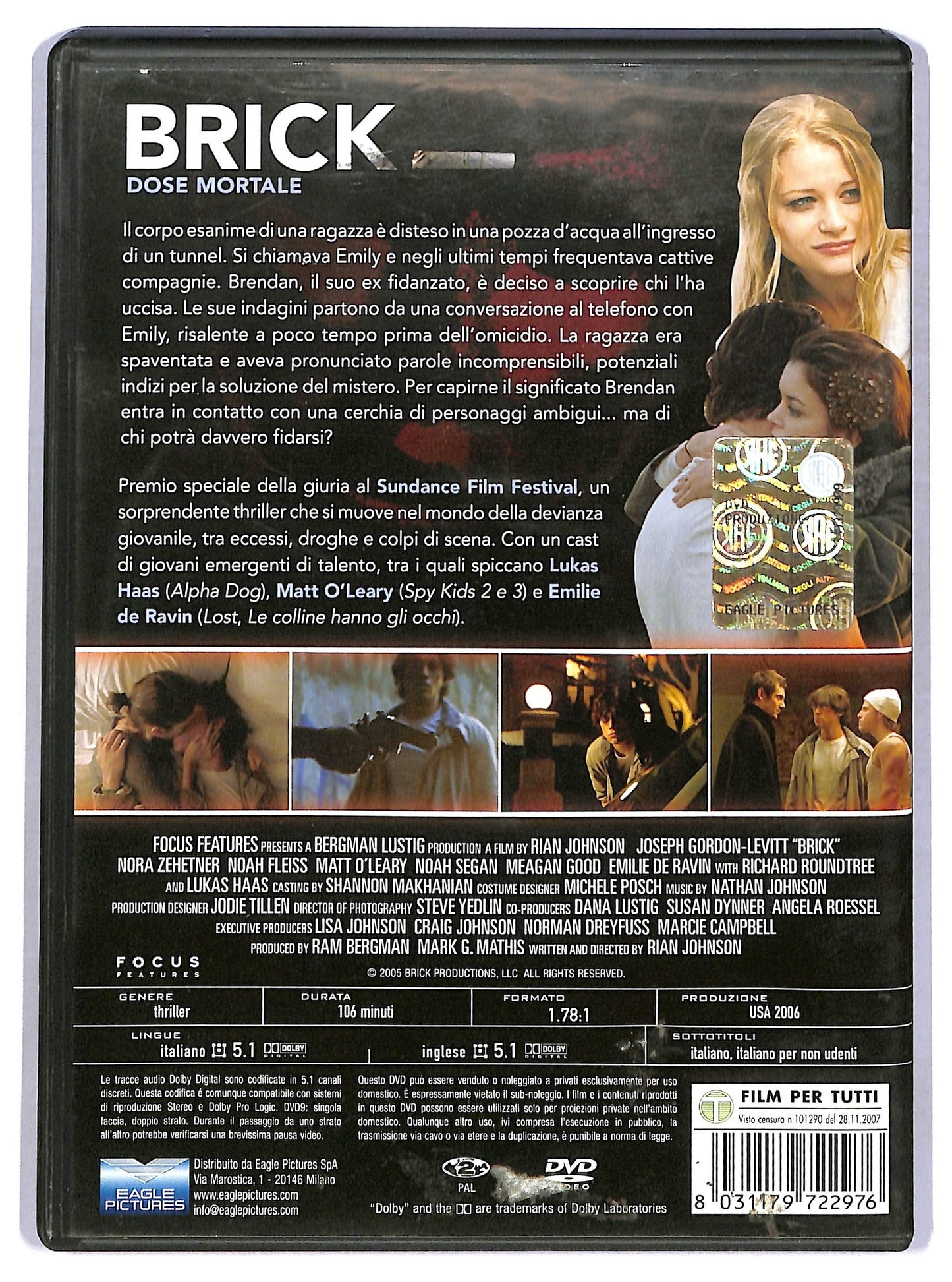 EBOND Brick - Dose Mortale DVD Ex Noleggio D772458