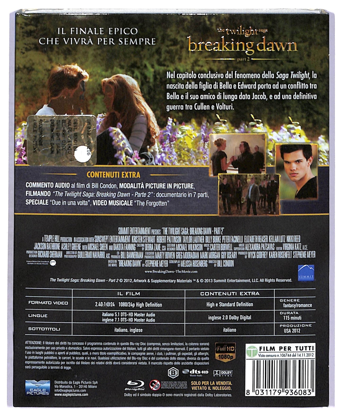 EBOND Breaking Dawn Part 2 Special Edition BLURAY D772516