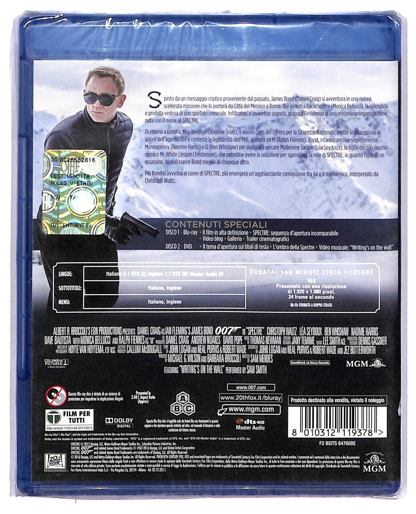 EBOND Spectre (film) BLURAY D772533