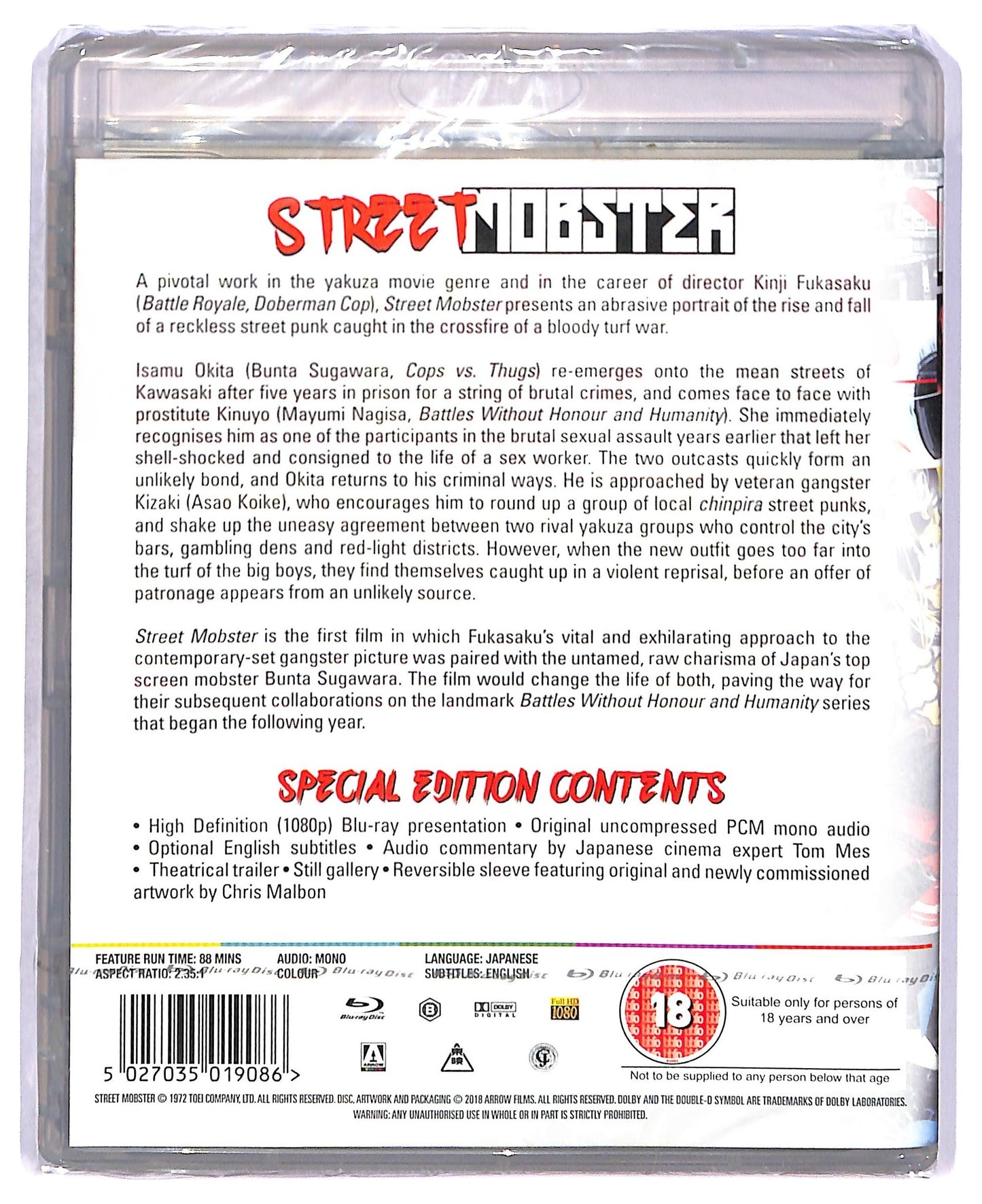 EBOND Street Mobster - no ita BLURAY BLURAY BLURAY D772629