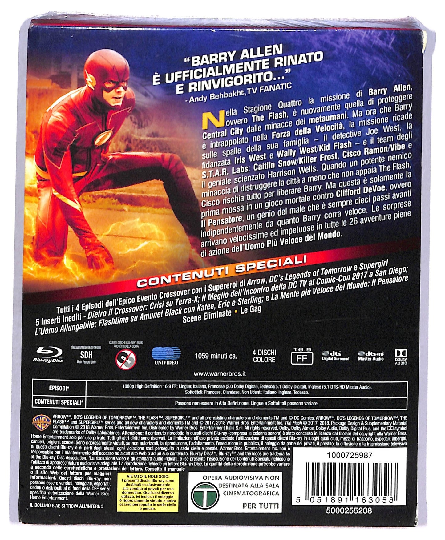 EBOND The Flash Stg.4 (Box 4 Br) BLURAY D772637
