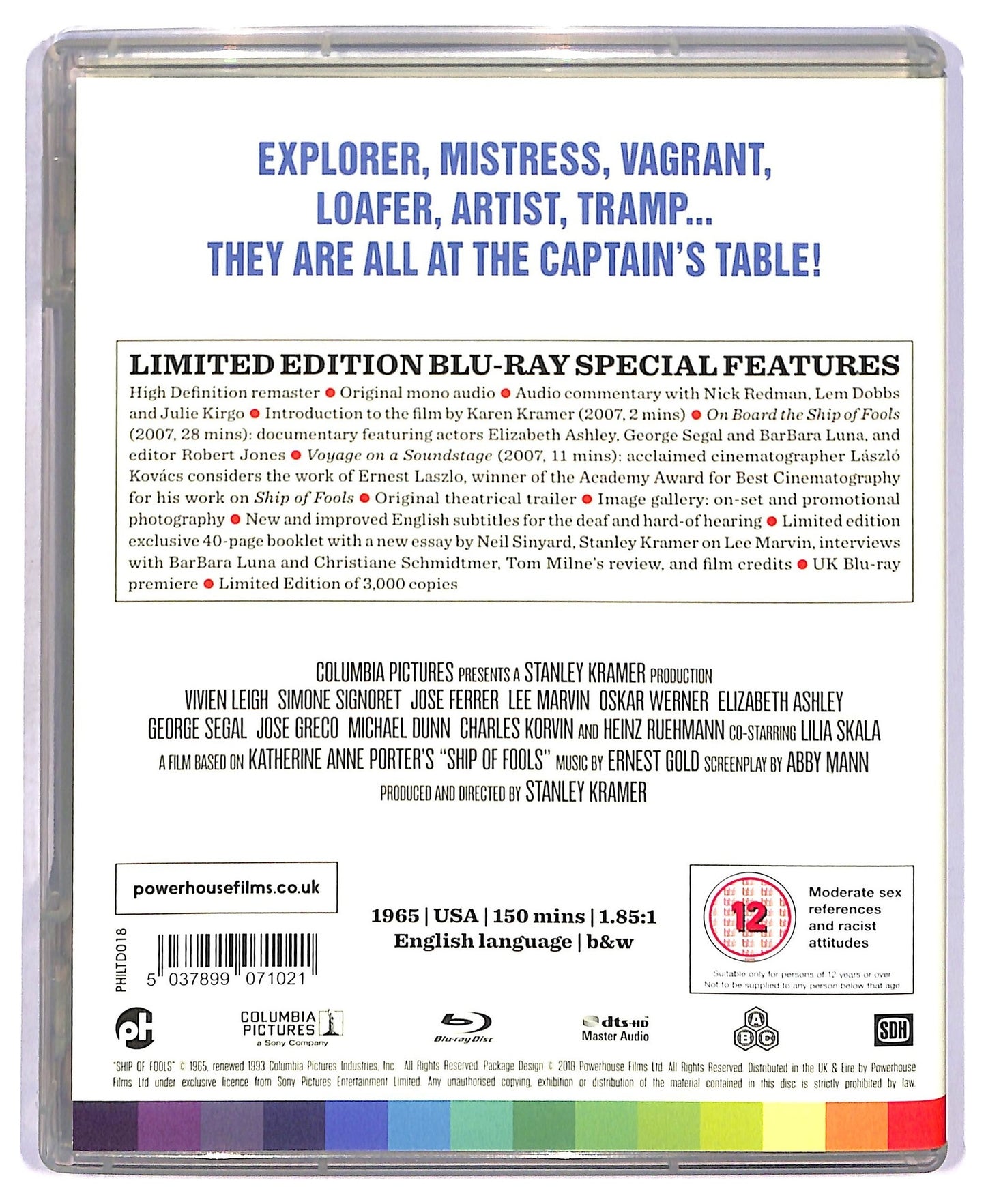 EBOND Ship Of Fools edizione UK BLURAY BLURAY BLURAY D772657