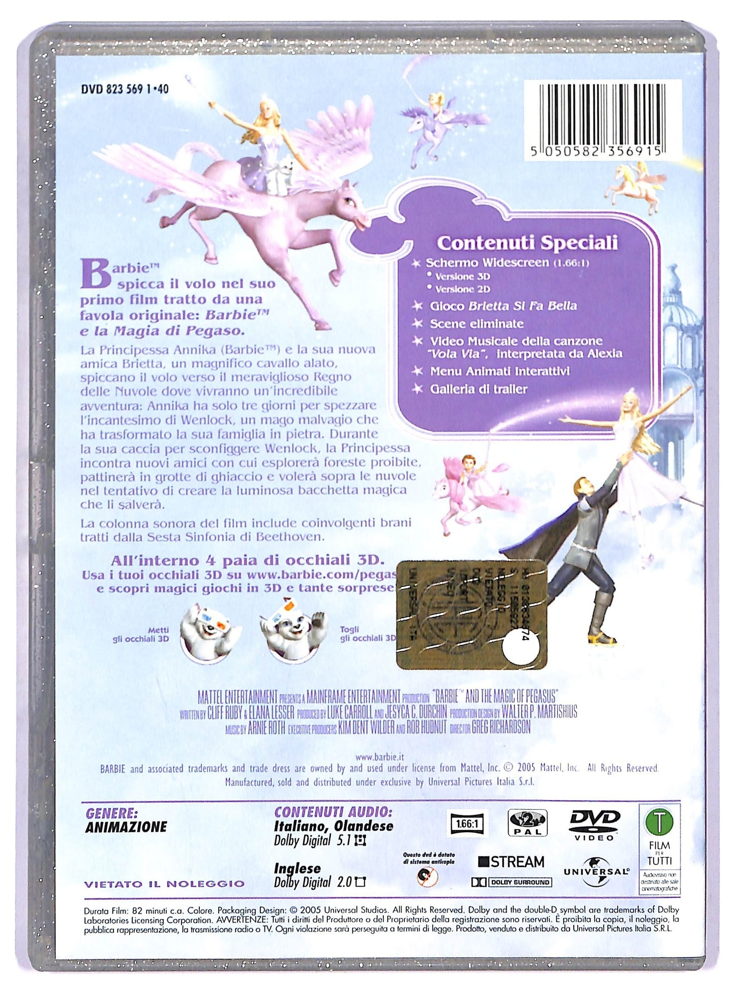 EBOND barbie e la magia di pegaso - 3D DVD D772706