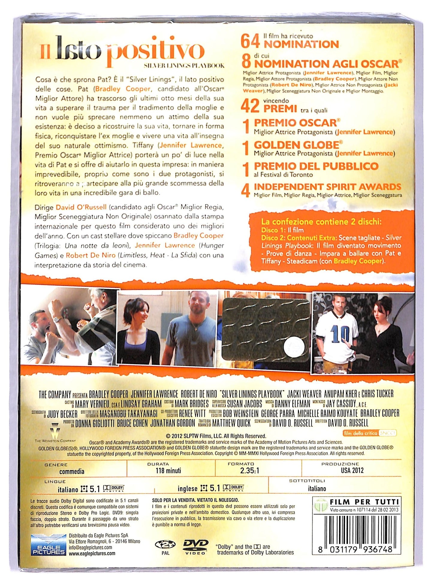 EBOND Il Lato Positivo DVD D772725