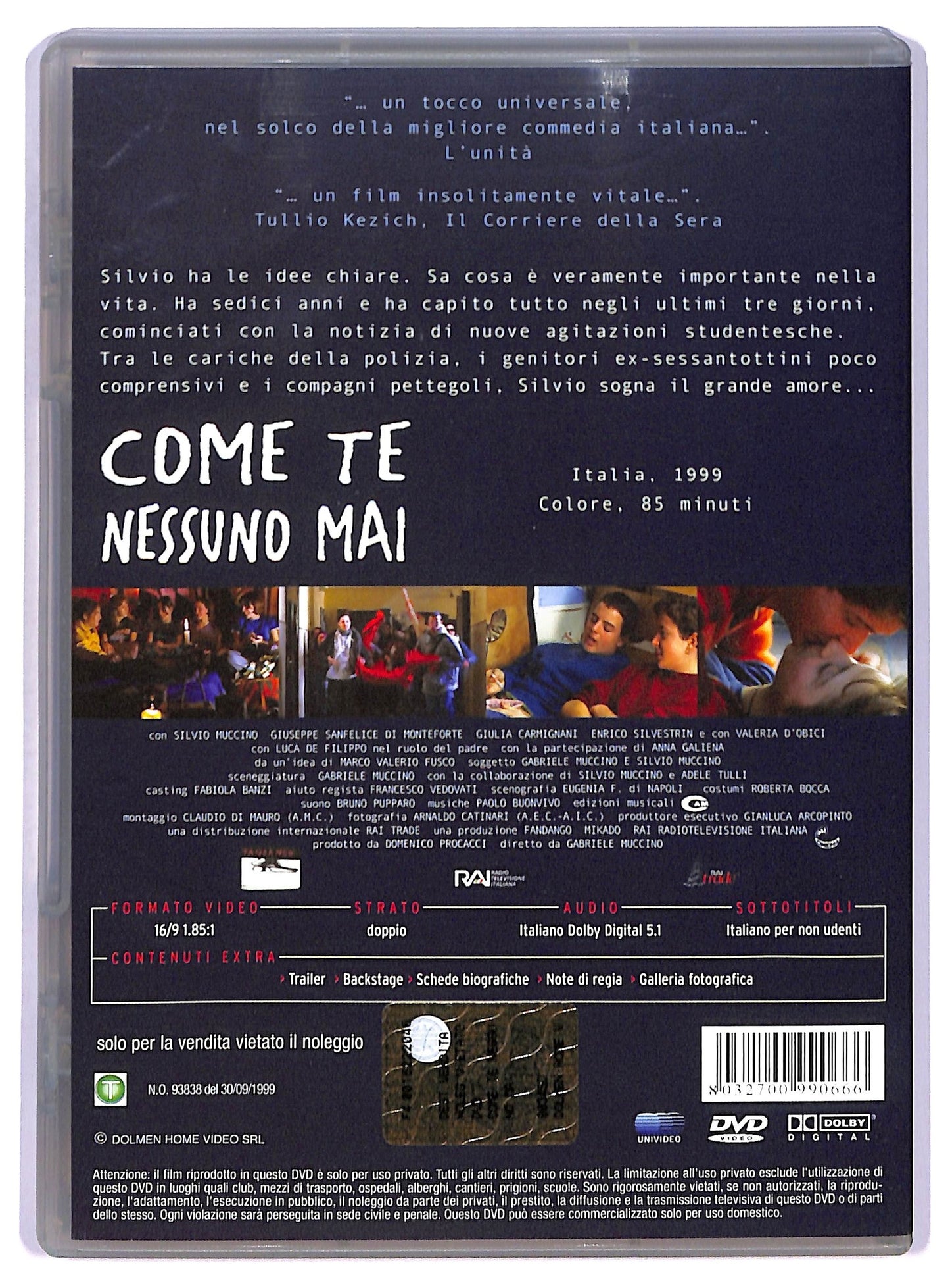 EBOND Come Te Nessuno Mai DVD D772738