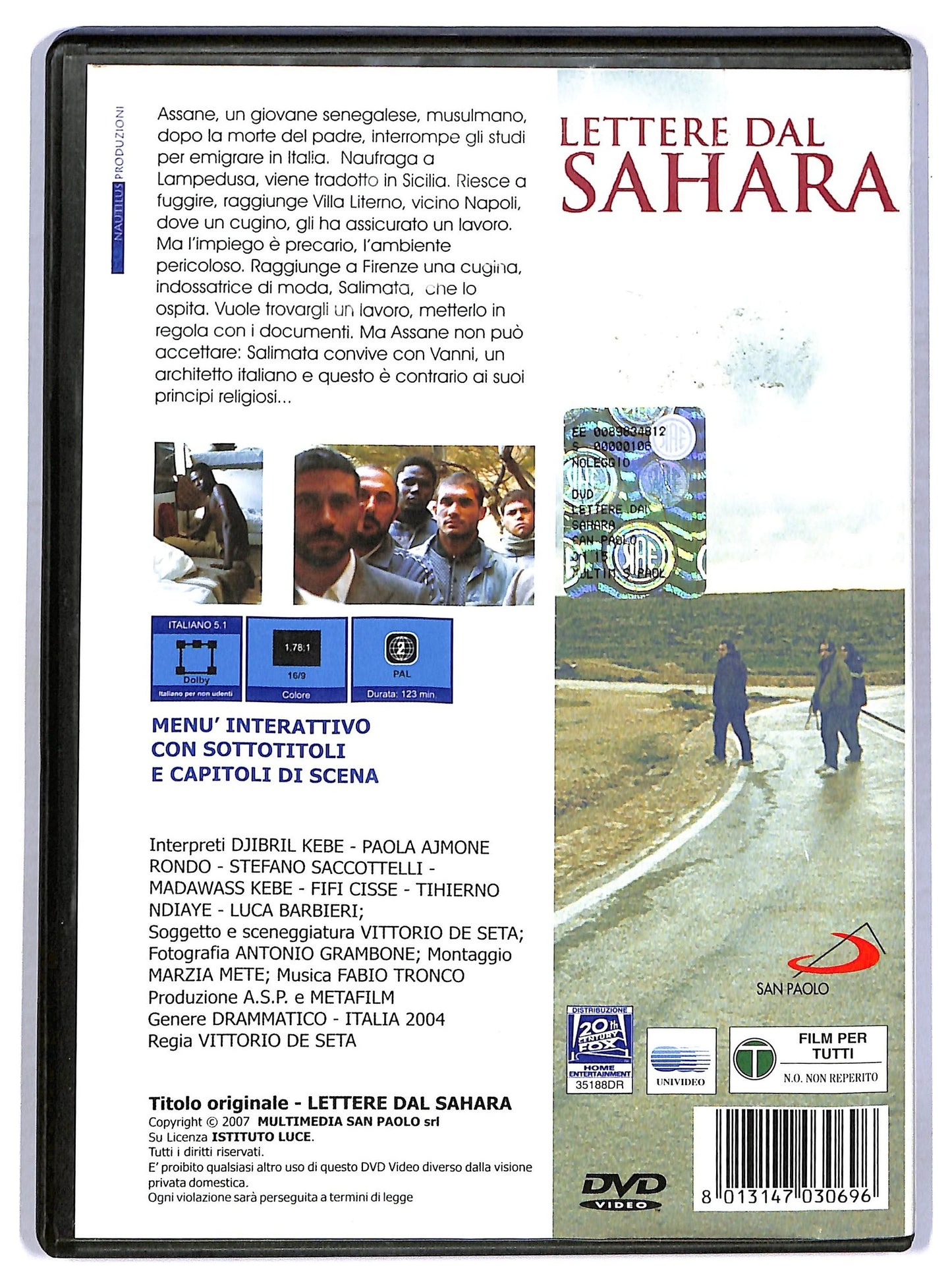 EBOND Lettere Dal Sahara DVD D772823