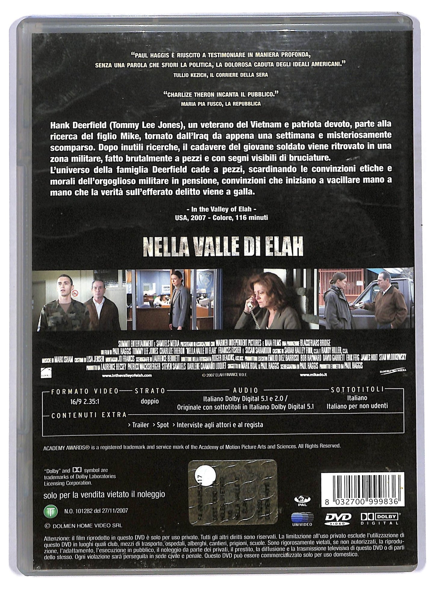 EBOND nella valle di elah DVD D773221