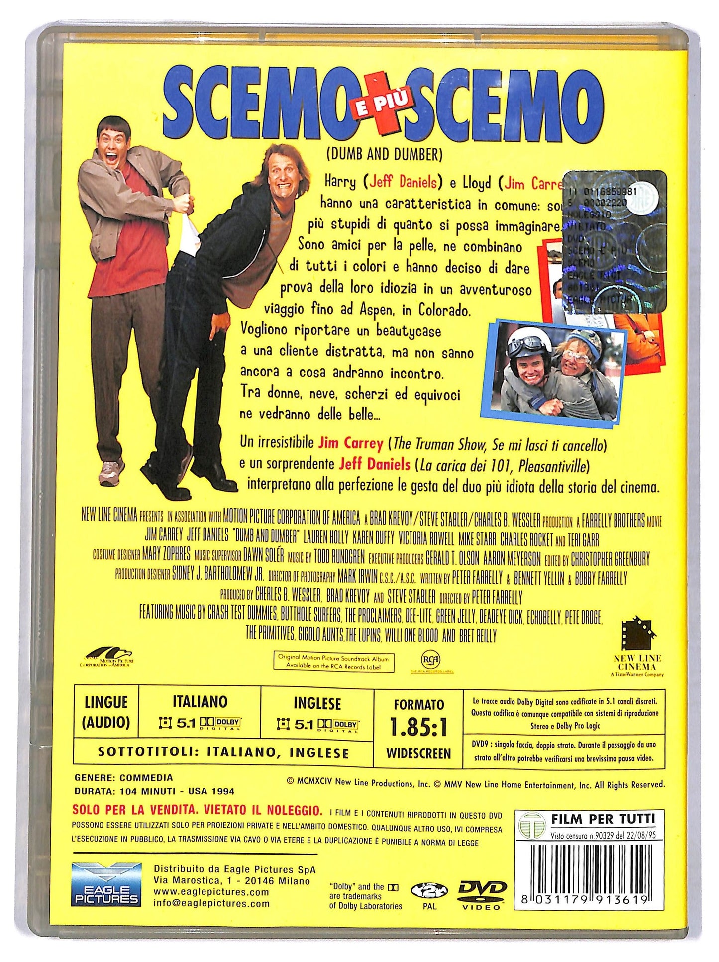 EBOND Scemo e piu scemo DVD D773230