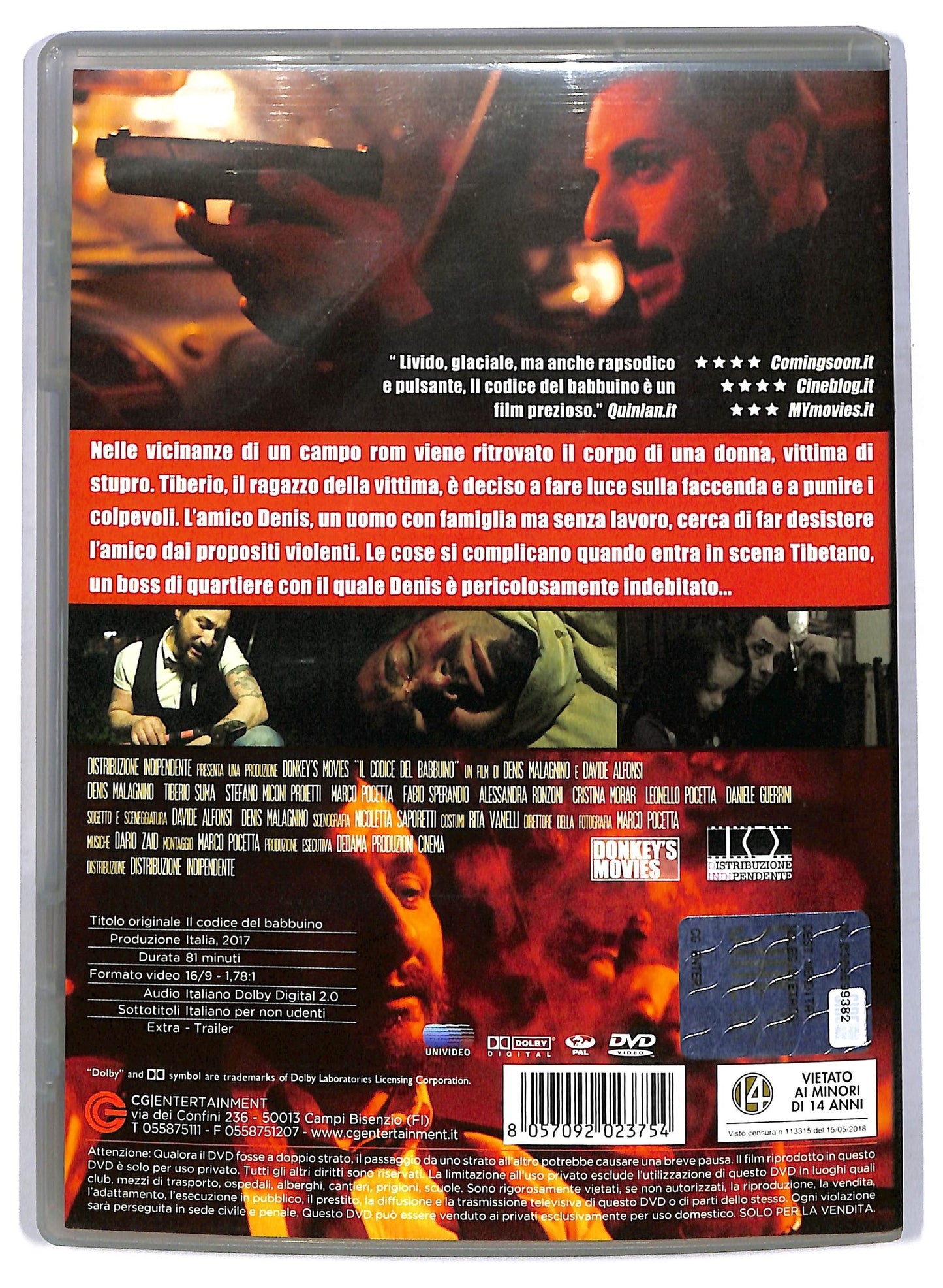 EBOND Il codice del babbuino NOLEGGIO DVD D773245