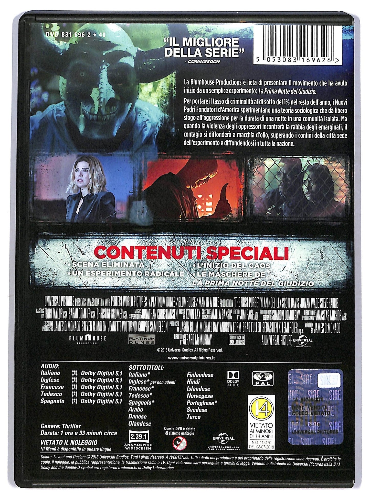 EBOND La Prima Notte Del Giudizio DVD D773341