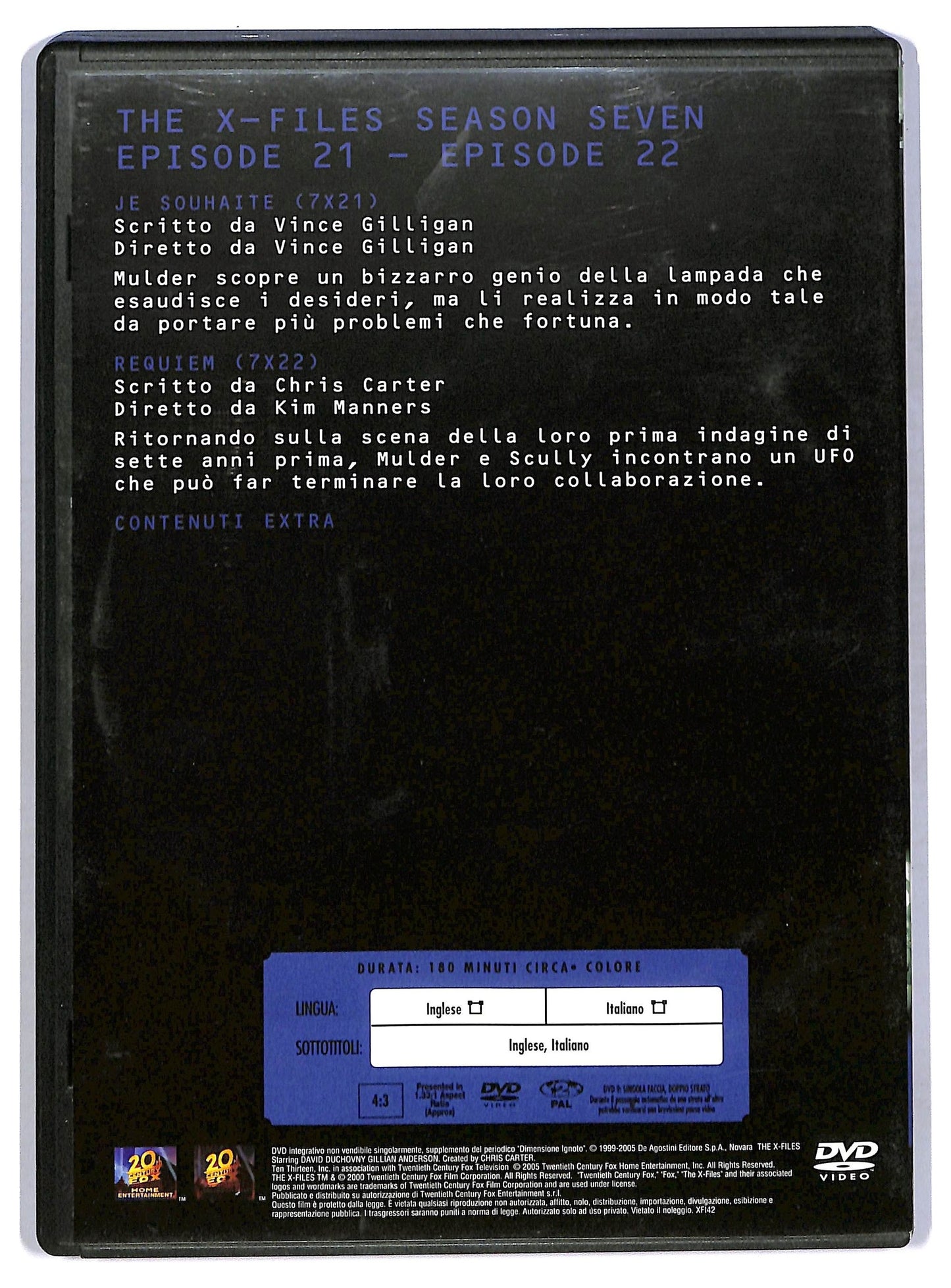 EBOND The X Files Collection Vol. 6 EDITORIALE DVD D773351