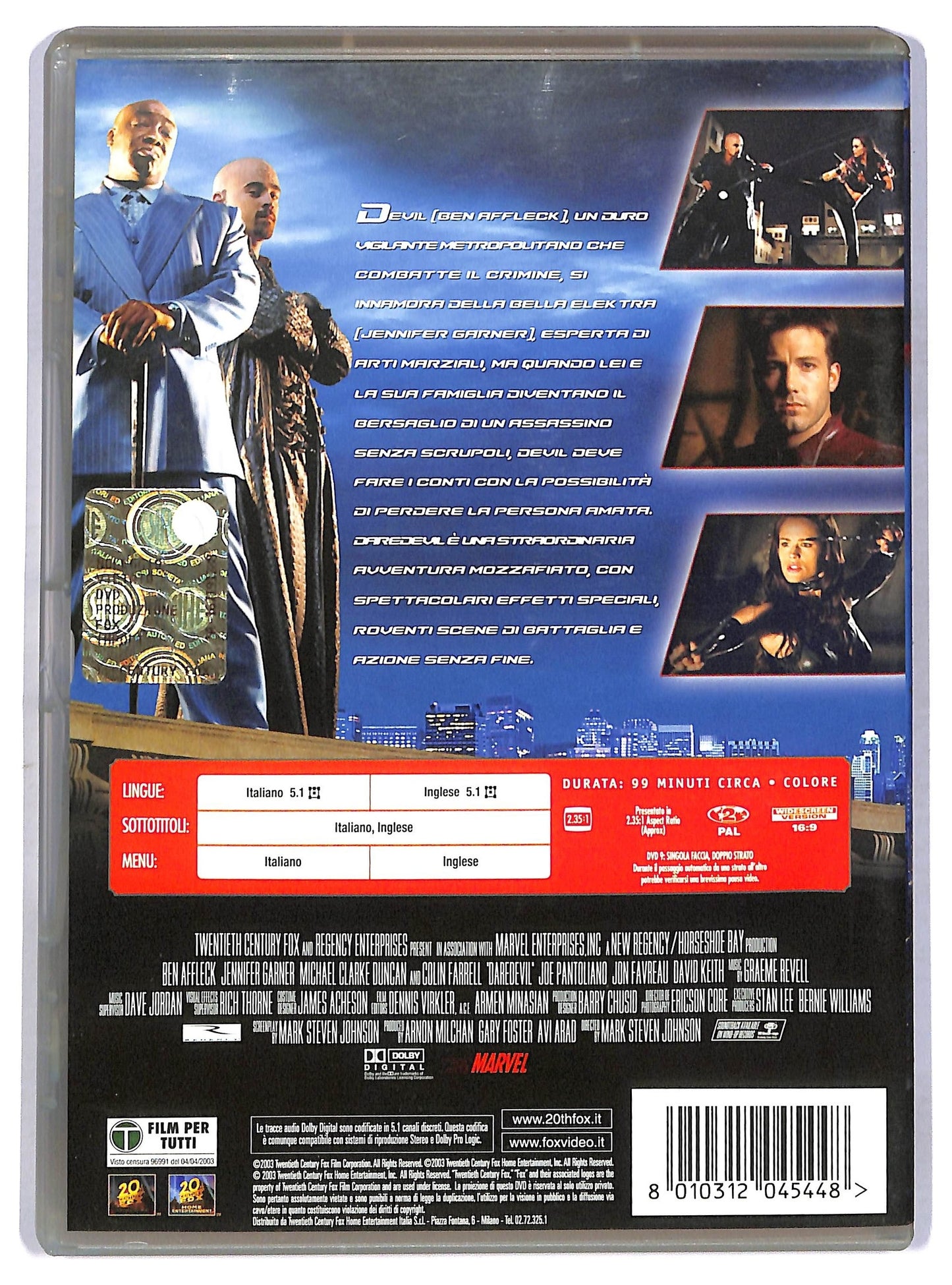 EBOND Daredevil DVD D773358