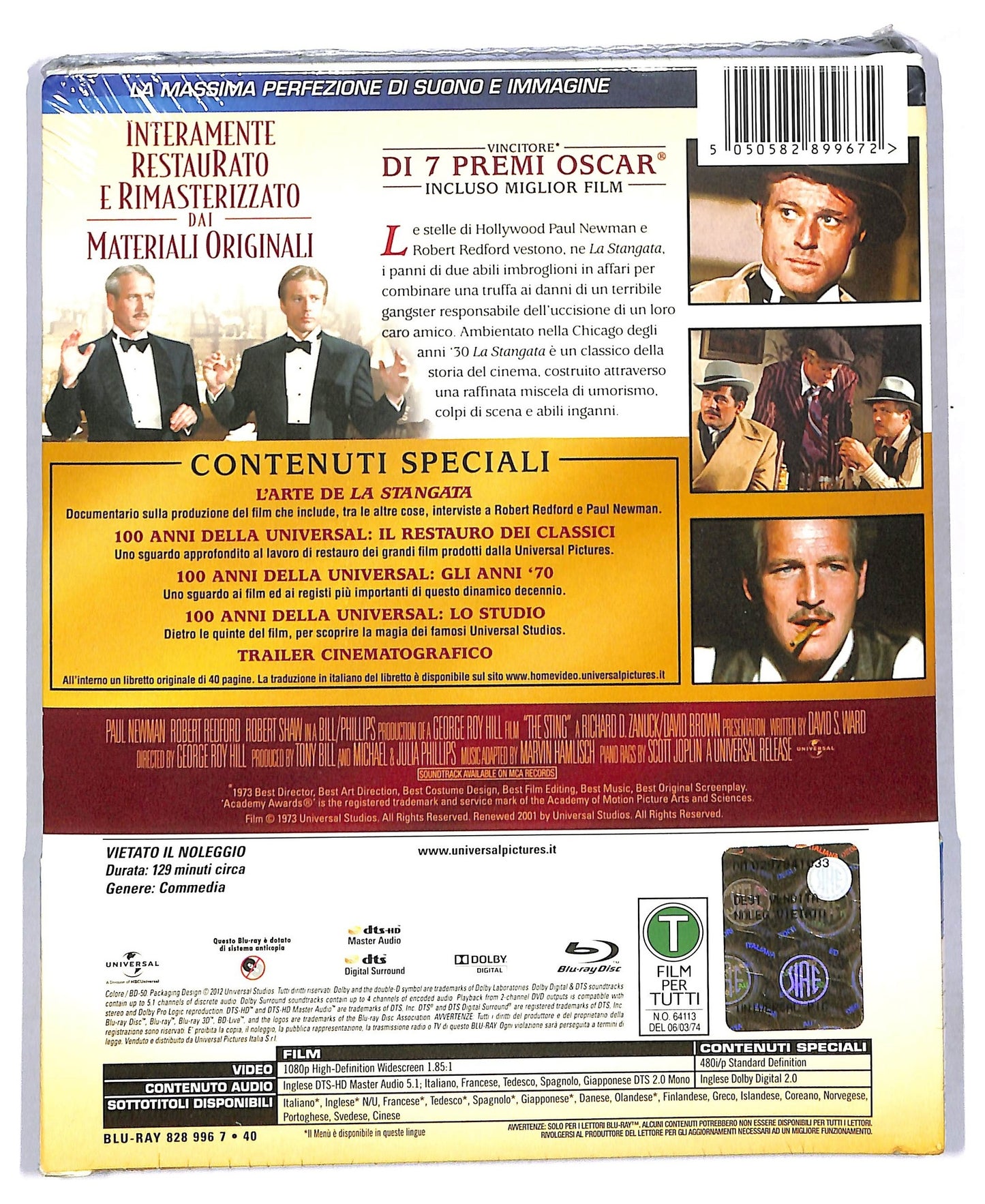 EBOND La Stangata Limited Edition BLURAY BLURAY D773433