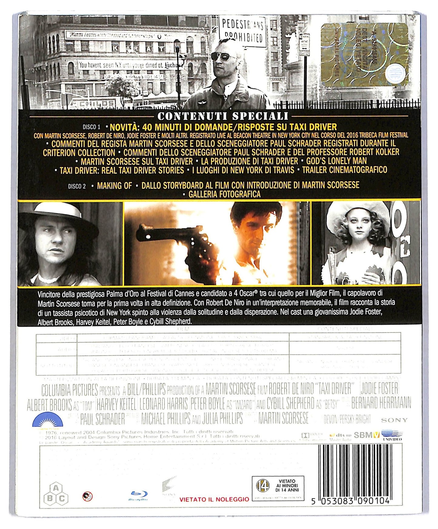 EBOND Taxi Driver Edizione Speciale 40° Anniversario Slipcase BLURAY BLURAY D773457