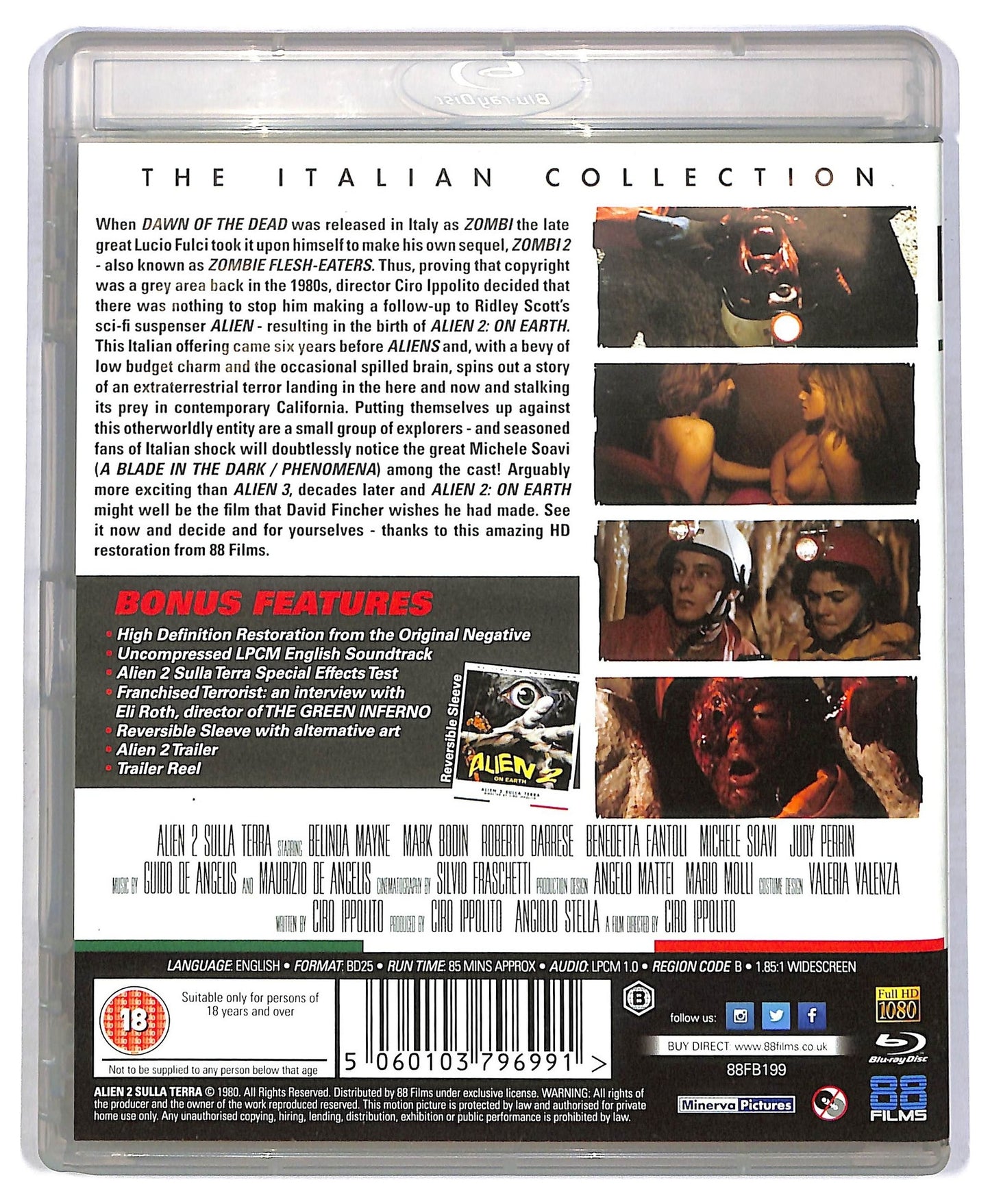 EBOND Alien 2 Sulla Terra UK Version BLURAY BLURAY BLURAY D773567