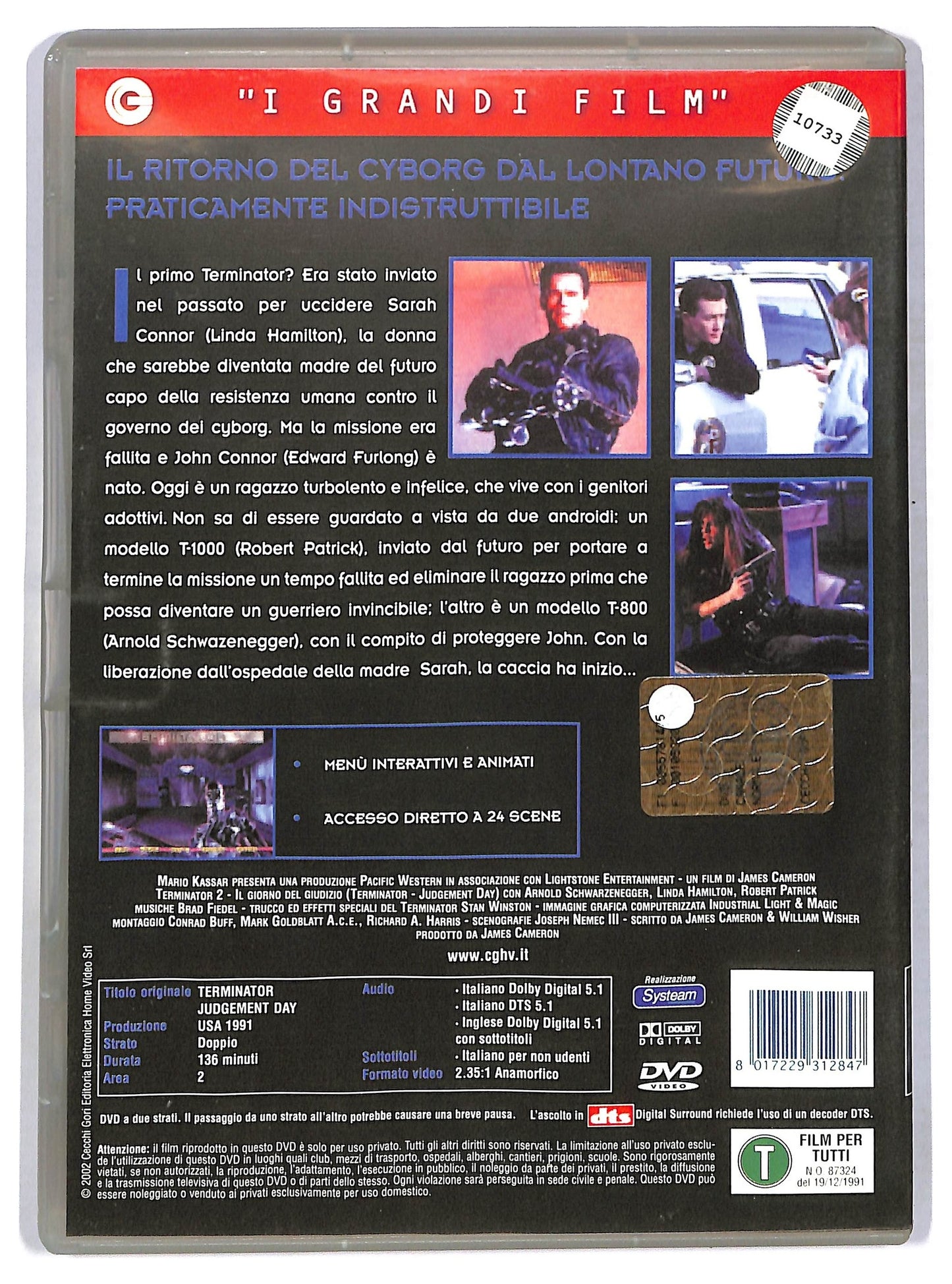 EBOND Terminator 2 - Il giorno del giudizio DVD D773644
