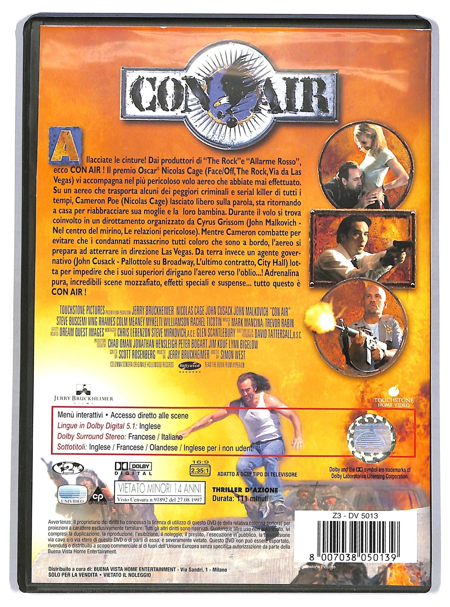 EBOND Con Air EDITORIALE DVD D773650