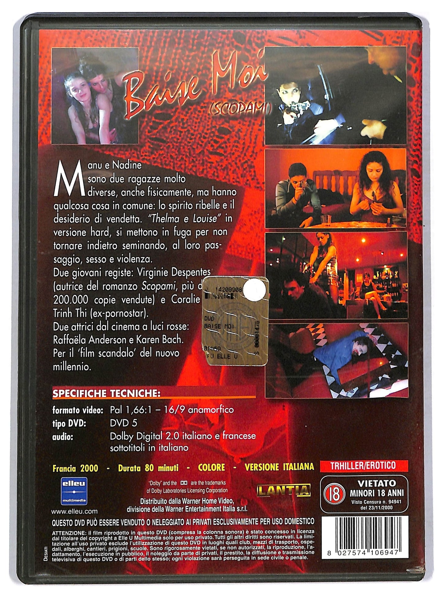 EBOND Baise-Moi - Scopami DVD D773651