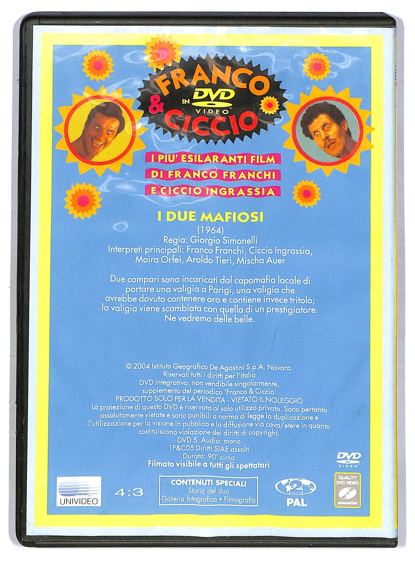 EBOND Franco e Ciccio - I due mafiosi EDITORIALE DVD D773660