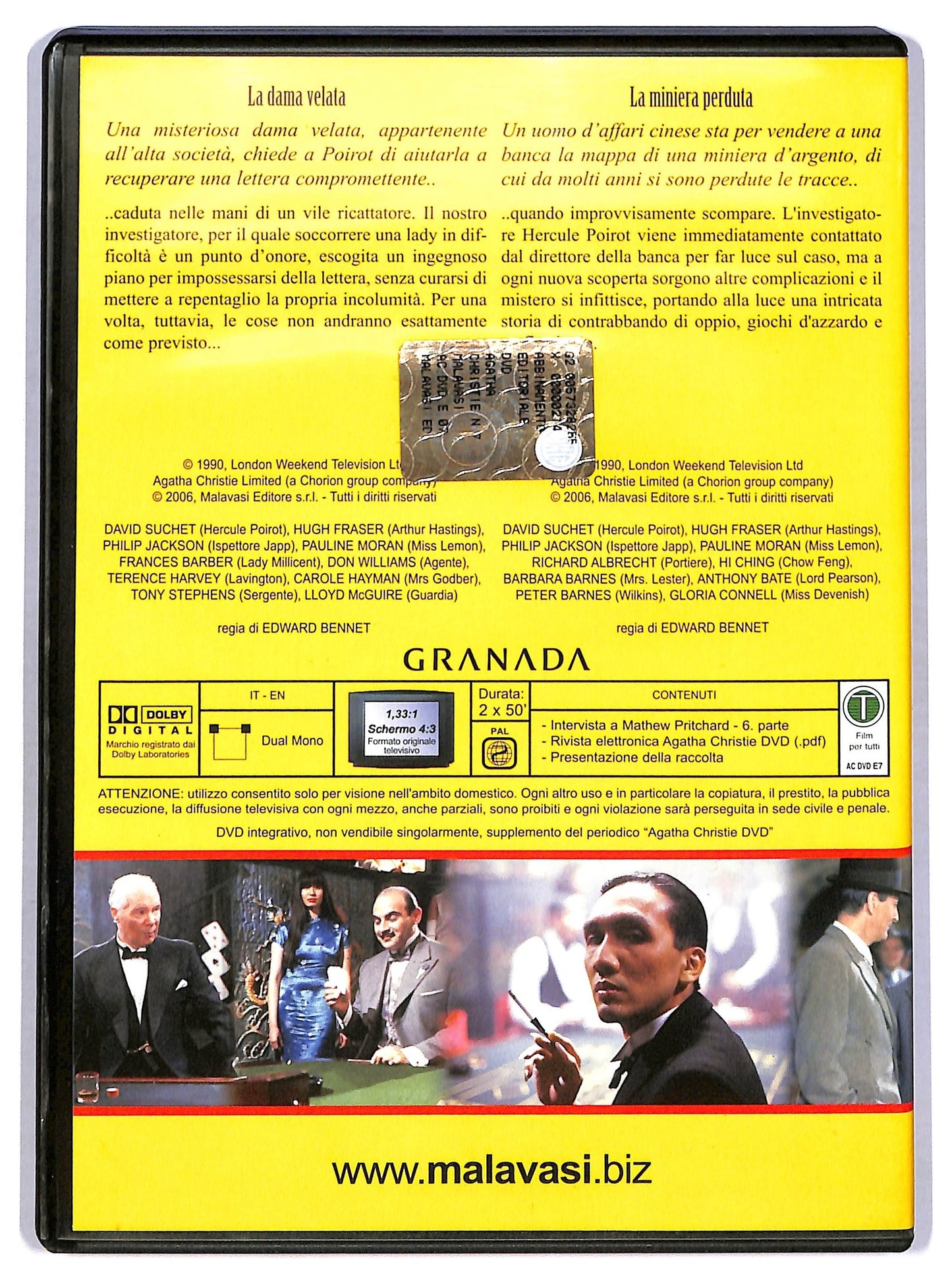 EBOND La dama velata-La miniera perduta EDITORIALE DVD D773739