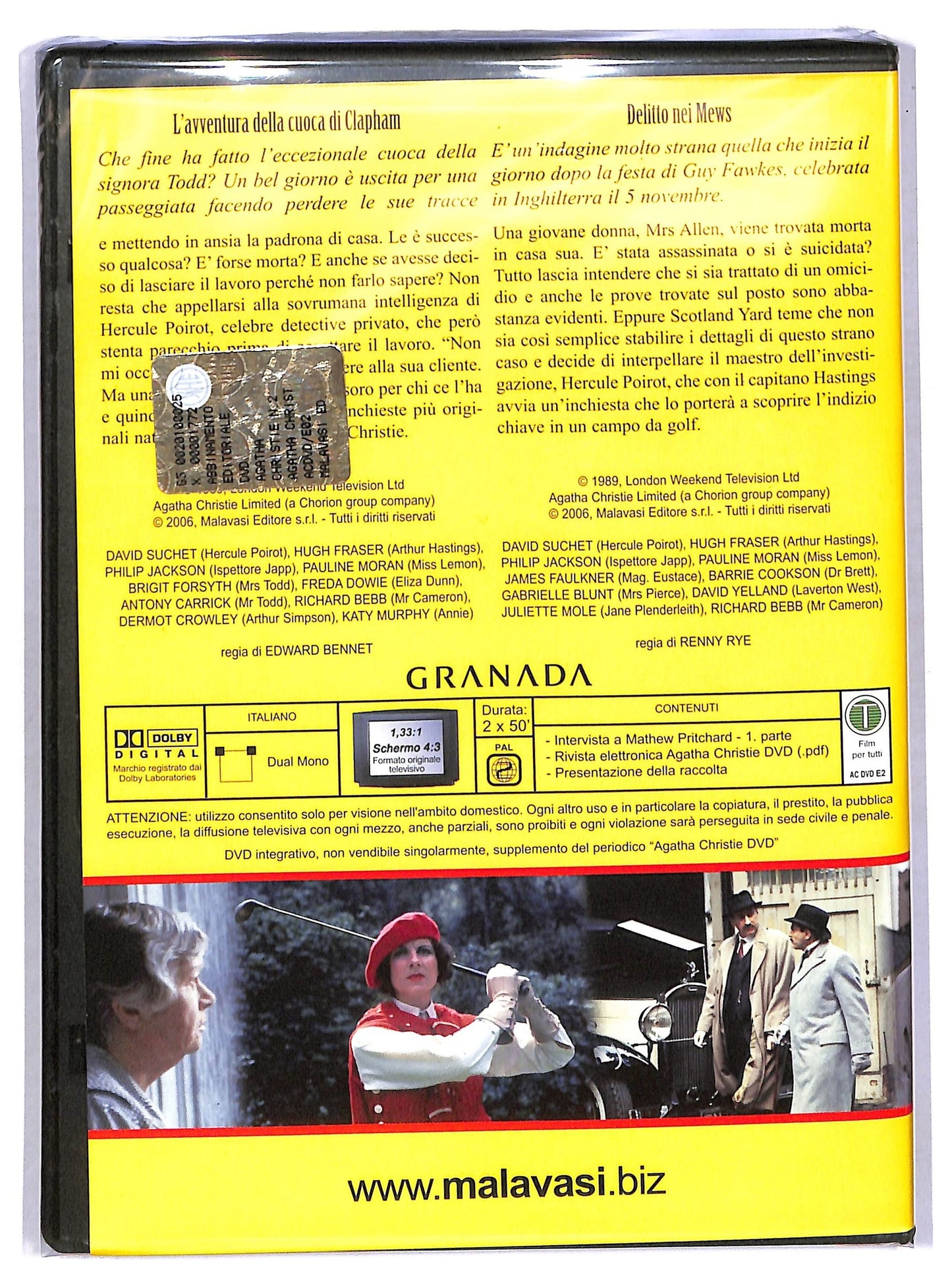 EBOND L'avventura della cuoca di Clapham-Delitto nei Mews EDITORIALE DVD D773764