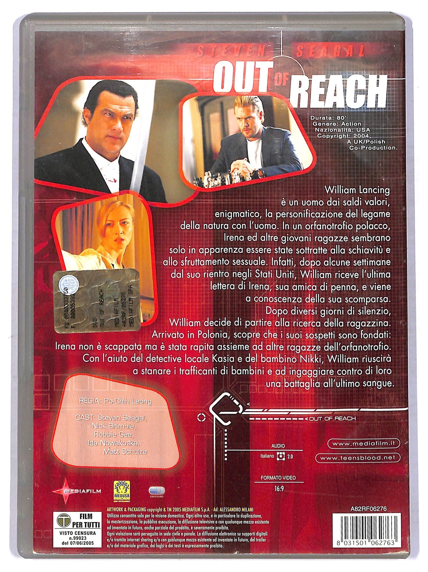 EBOND Out Of Reach DVD D773809