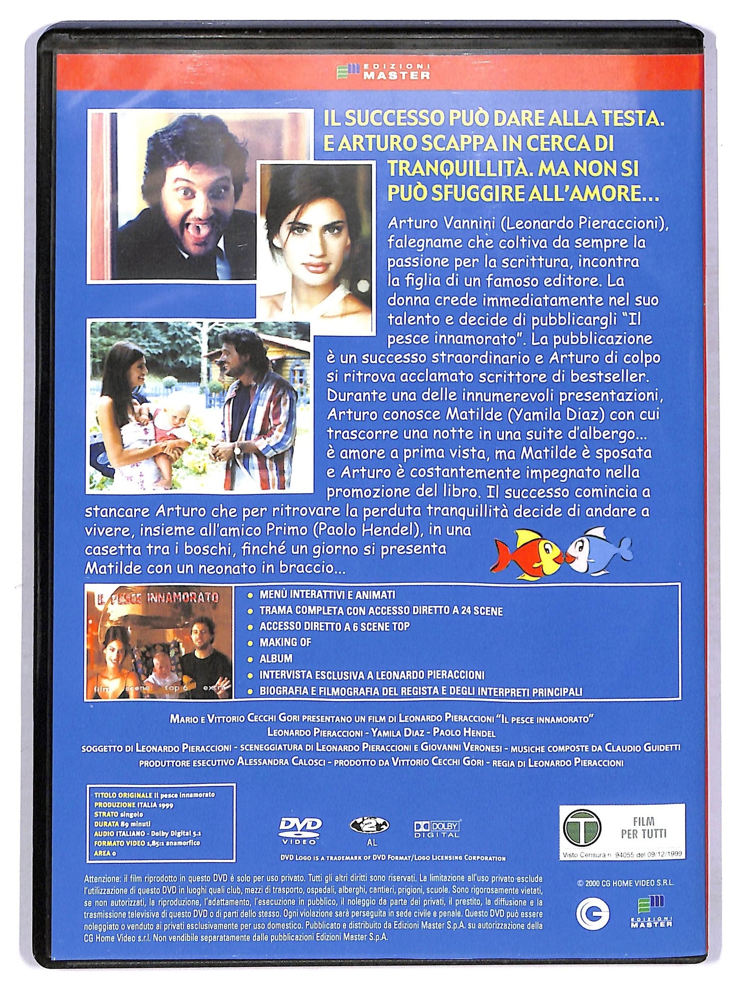 EBOND IL Pesce Innamorato EDITORIALE DVD D773816