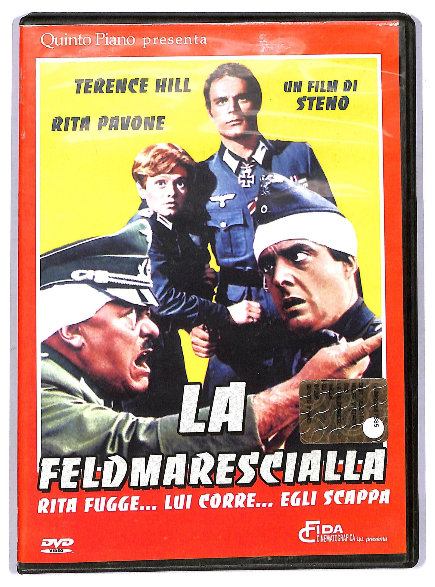 EBOND La feldmarescialla Rita fugge... lui corre... egli scappa DVD D773817
