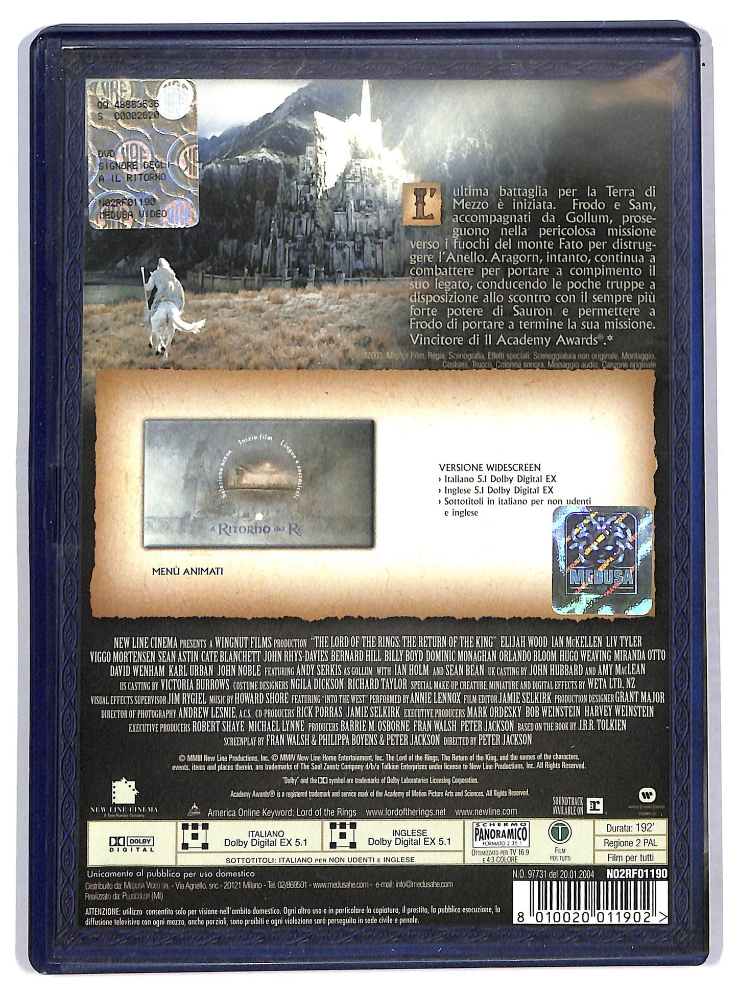 EBOND il signore degli anelli, il ritorno del re DVD D773903
