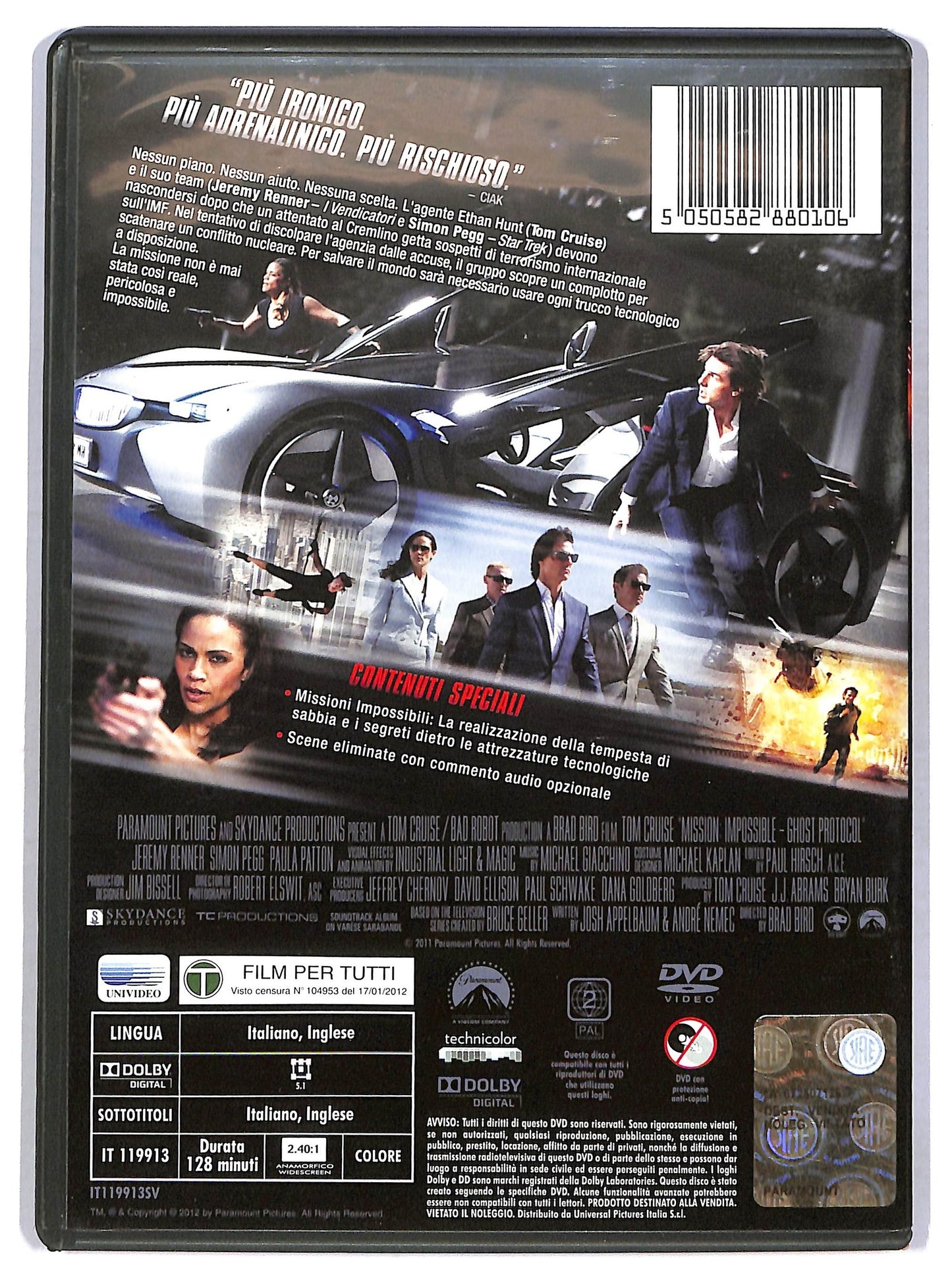 EBOND Mission: Impossible - Protocollo fantasma DVD D773920