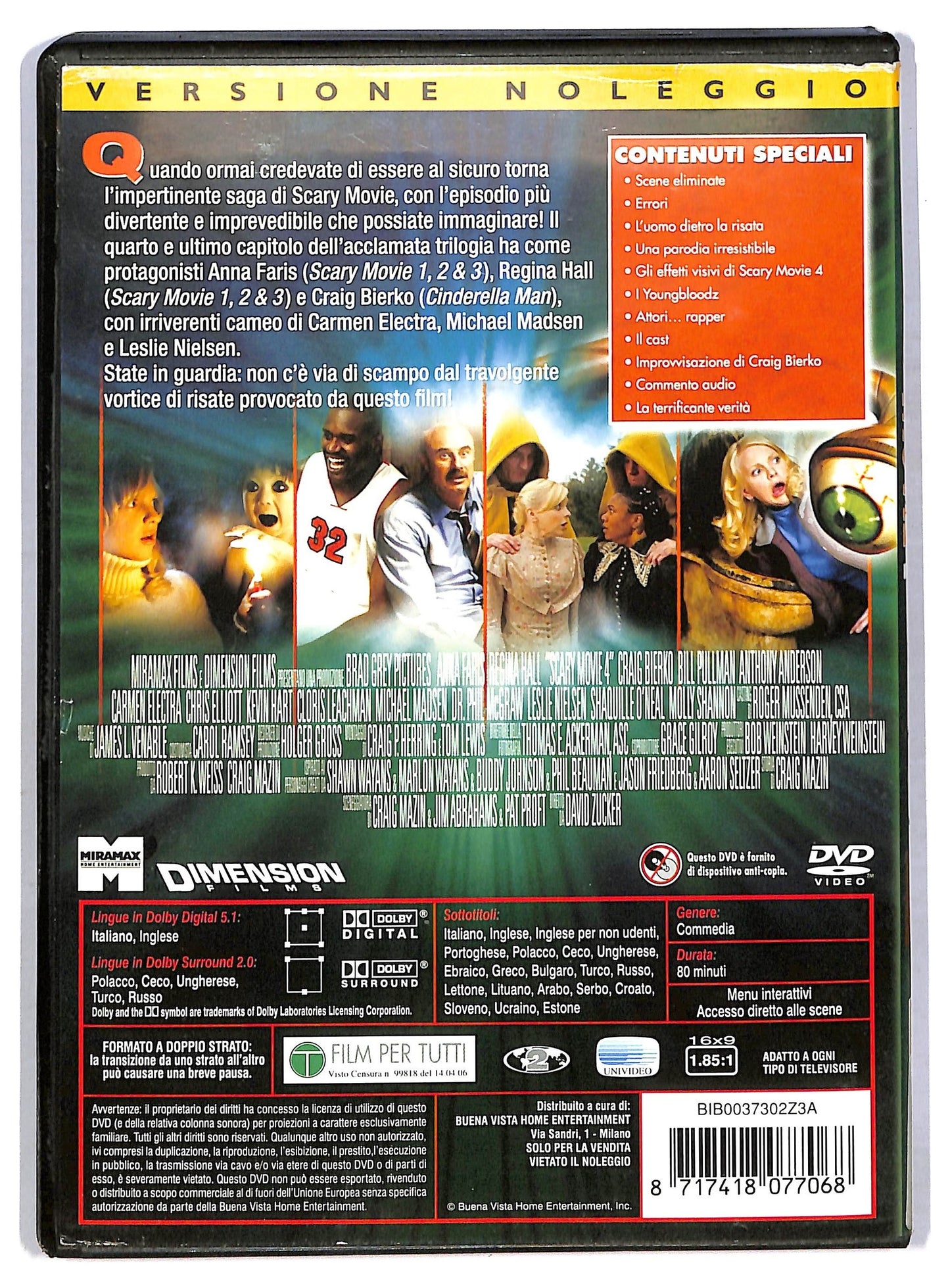 EBOND Scary Movie 4 NOLEGGIO DVD D773936