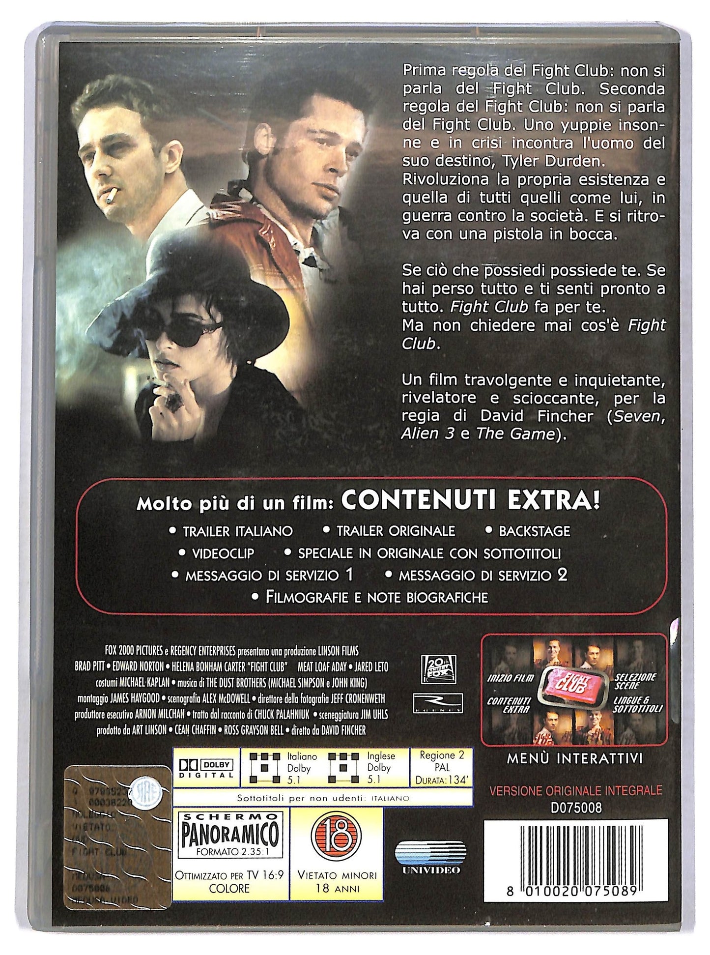 EBOND fight club DVD D774015