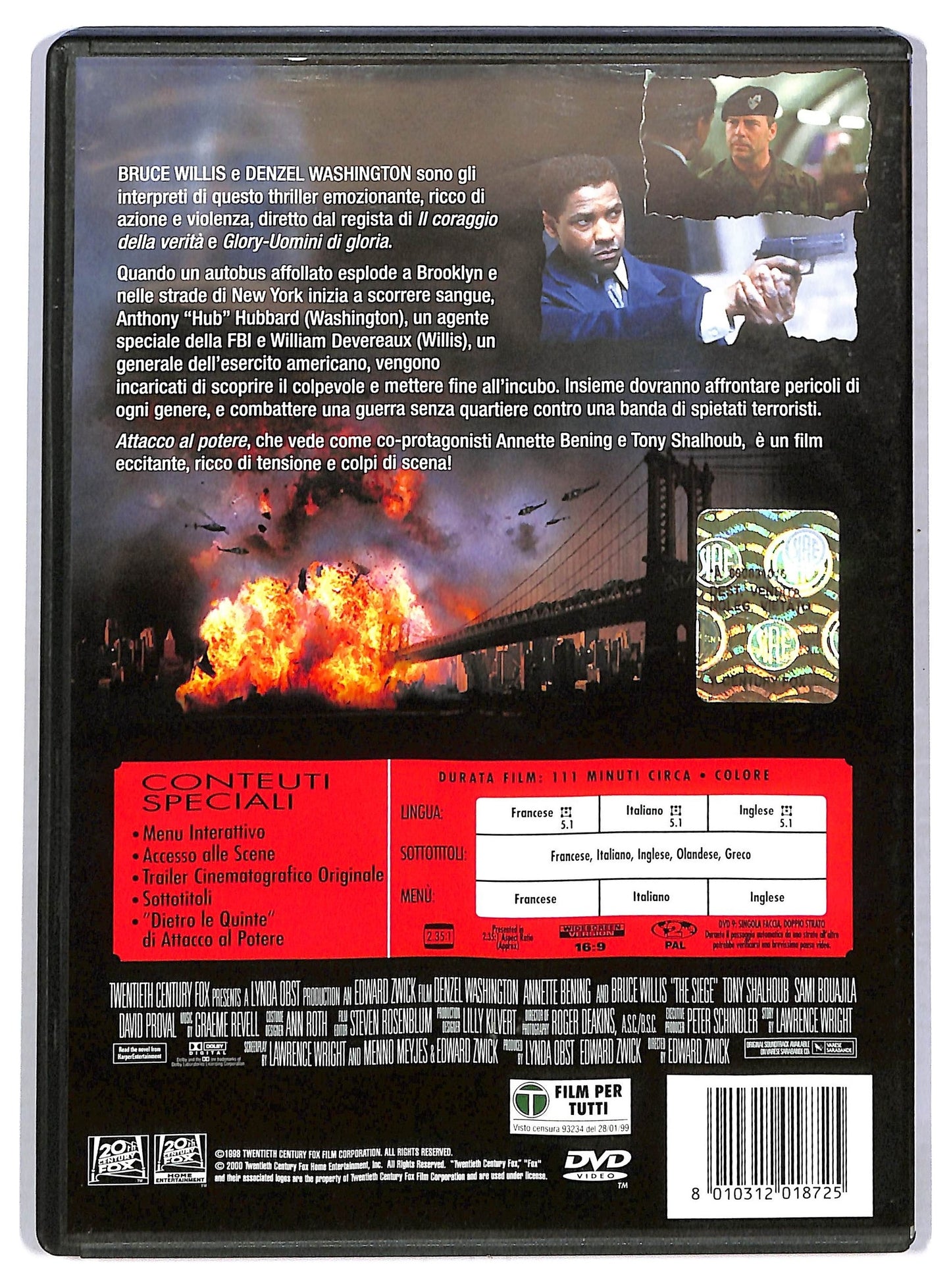 EBOND attacco al potere DVD D774032