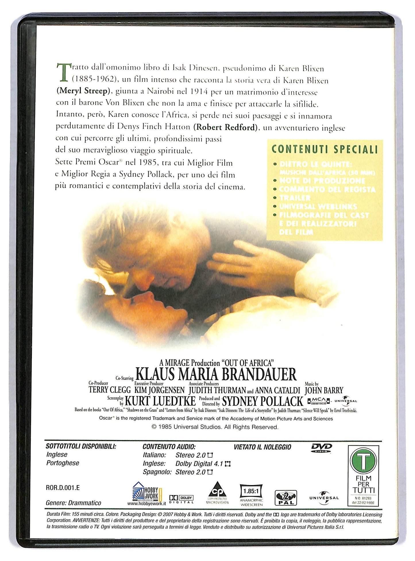 EBOND La mia Africa DVD D774051