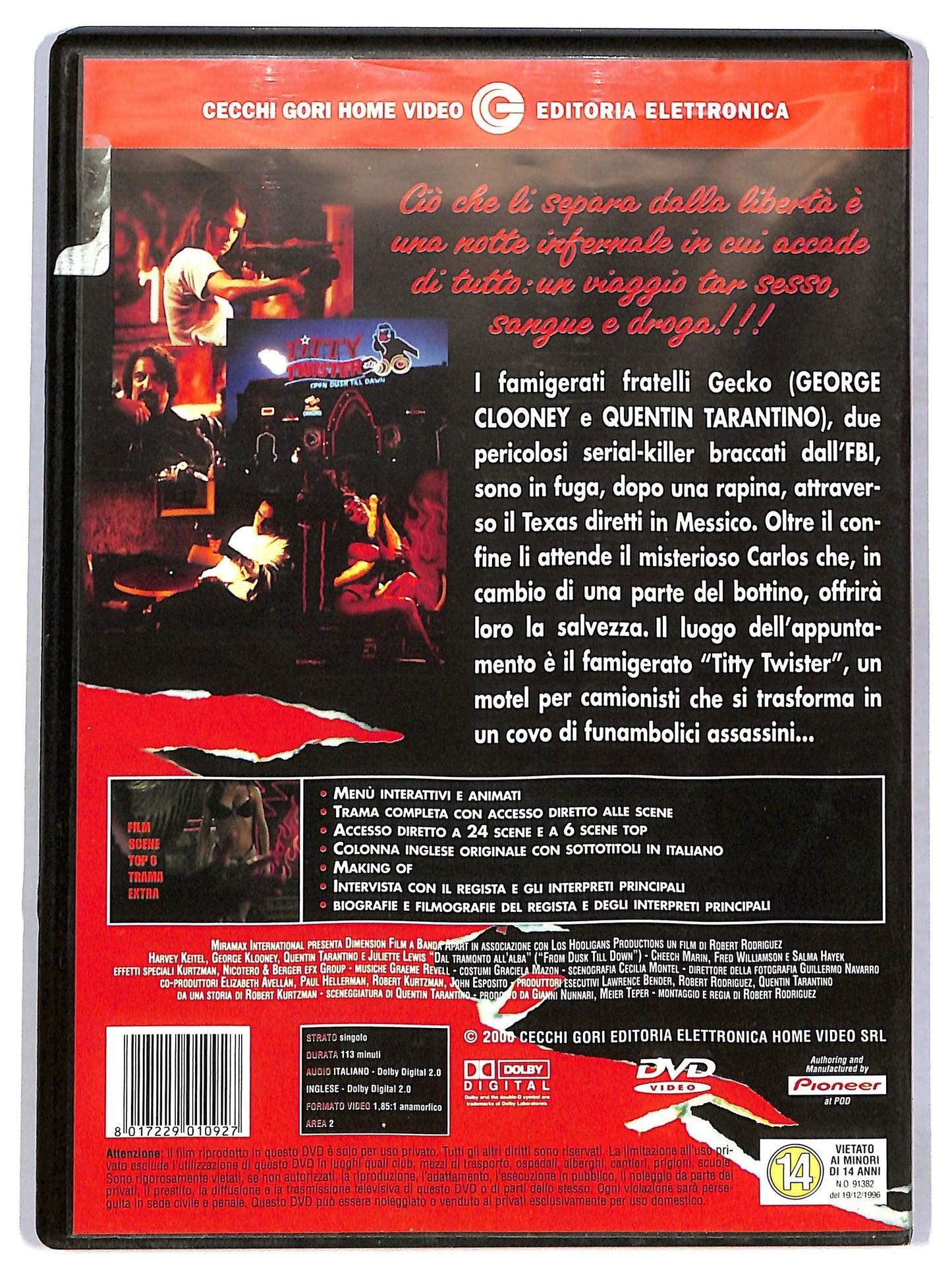 EBOND Dal tramonto all'alba DVD D774056