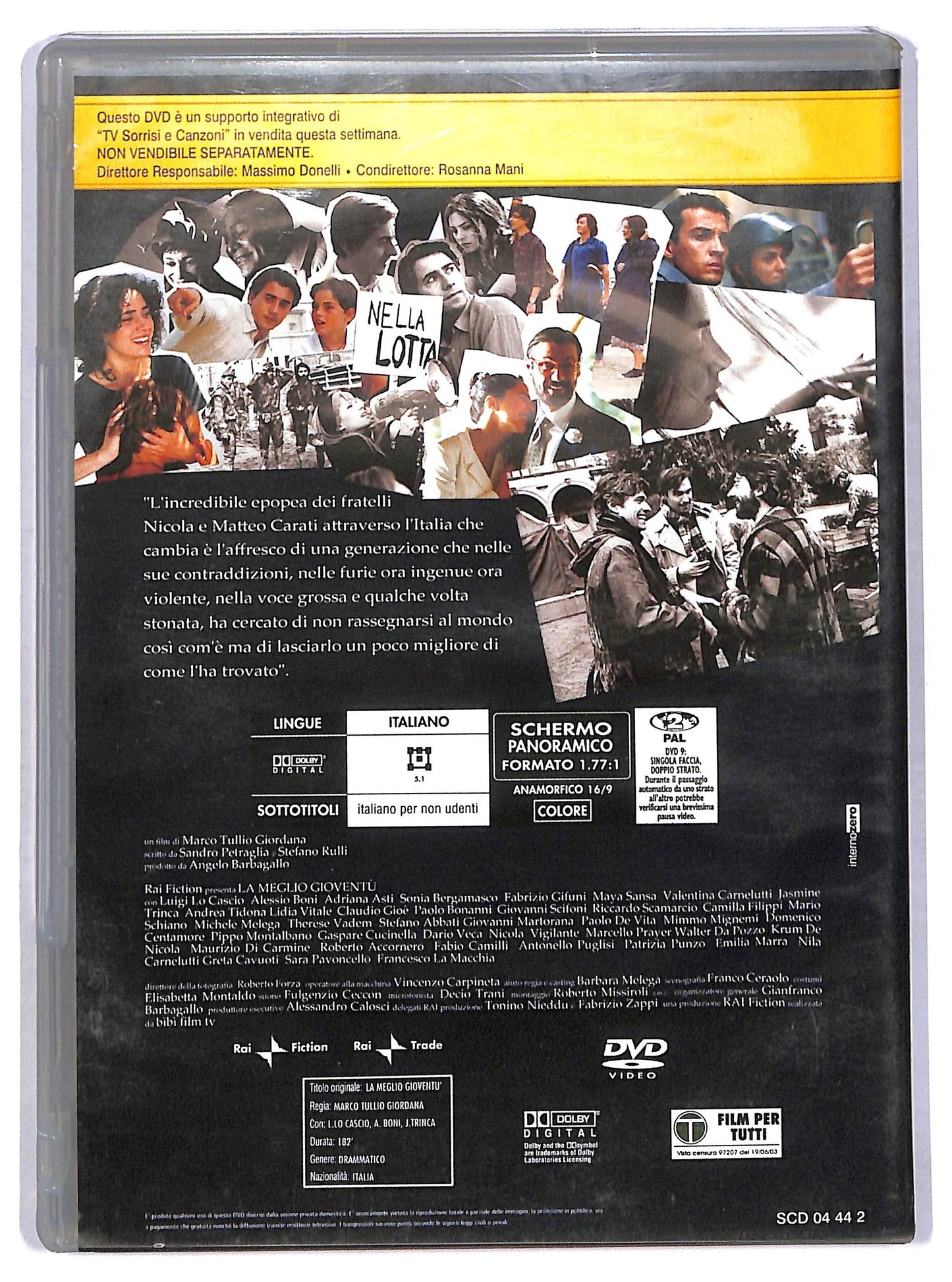 EBOND La Meglio Gioventu DVD Editoriale D774106