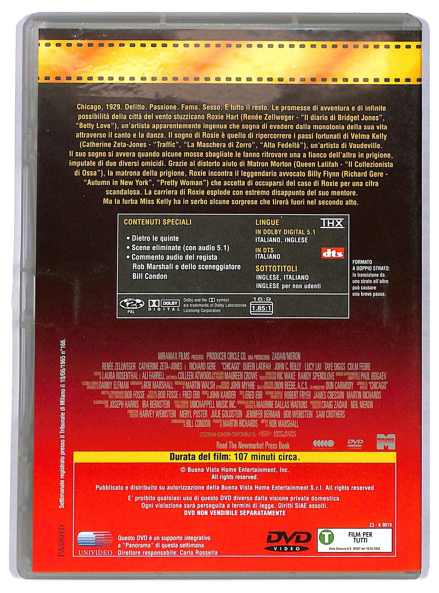 EBOND Chicago EDITORIALE DVD D774124